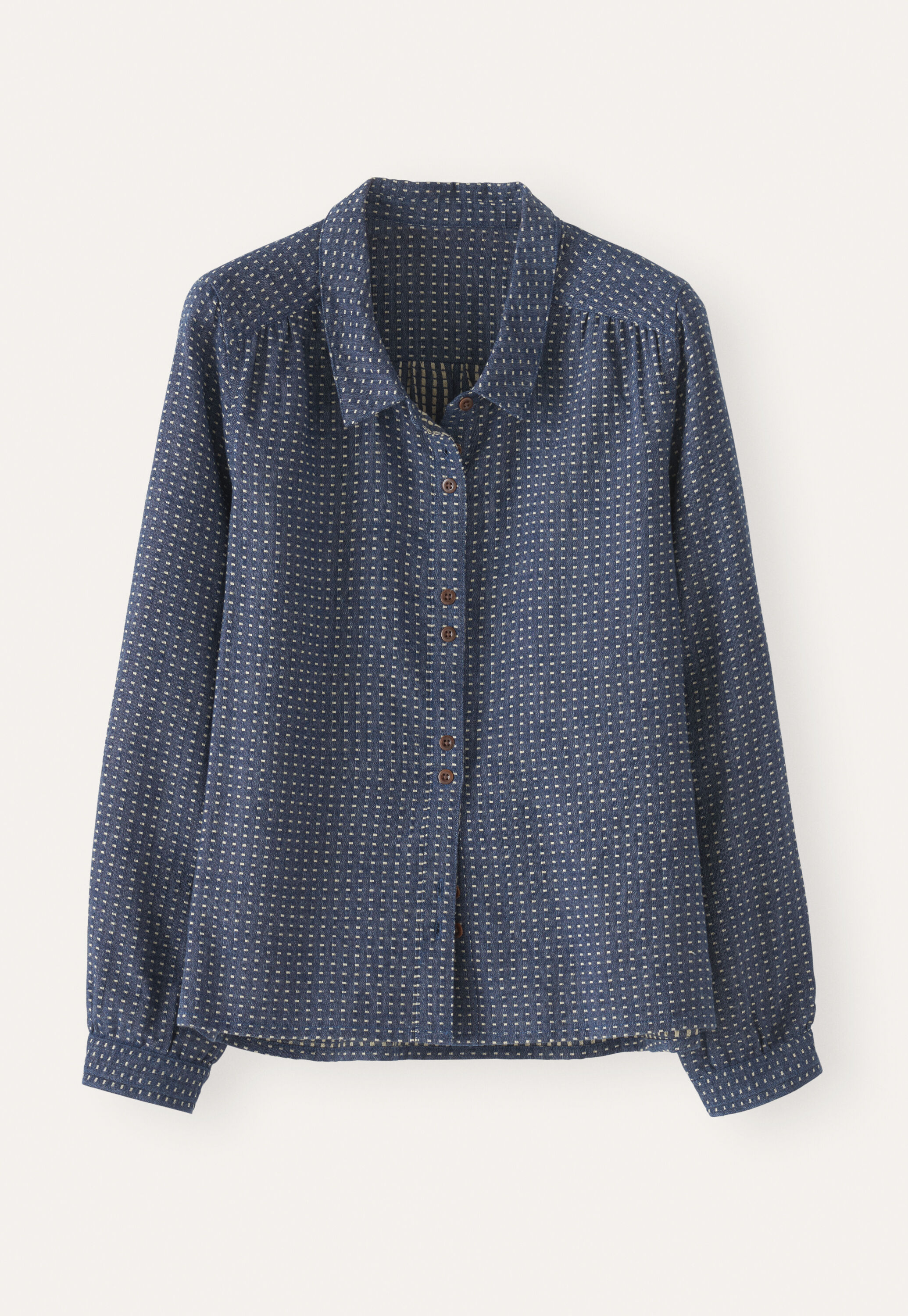 Dot-weave shirt