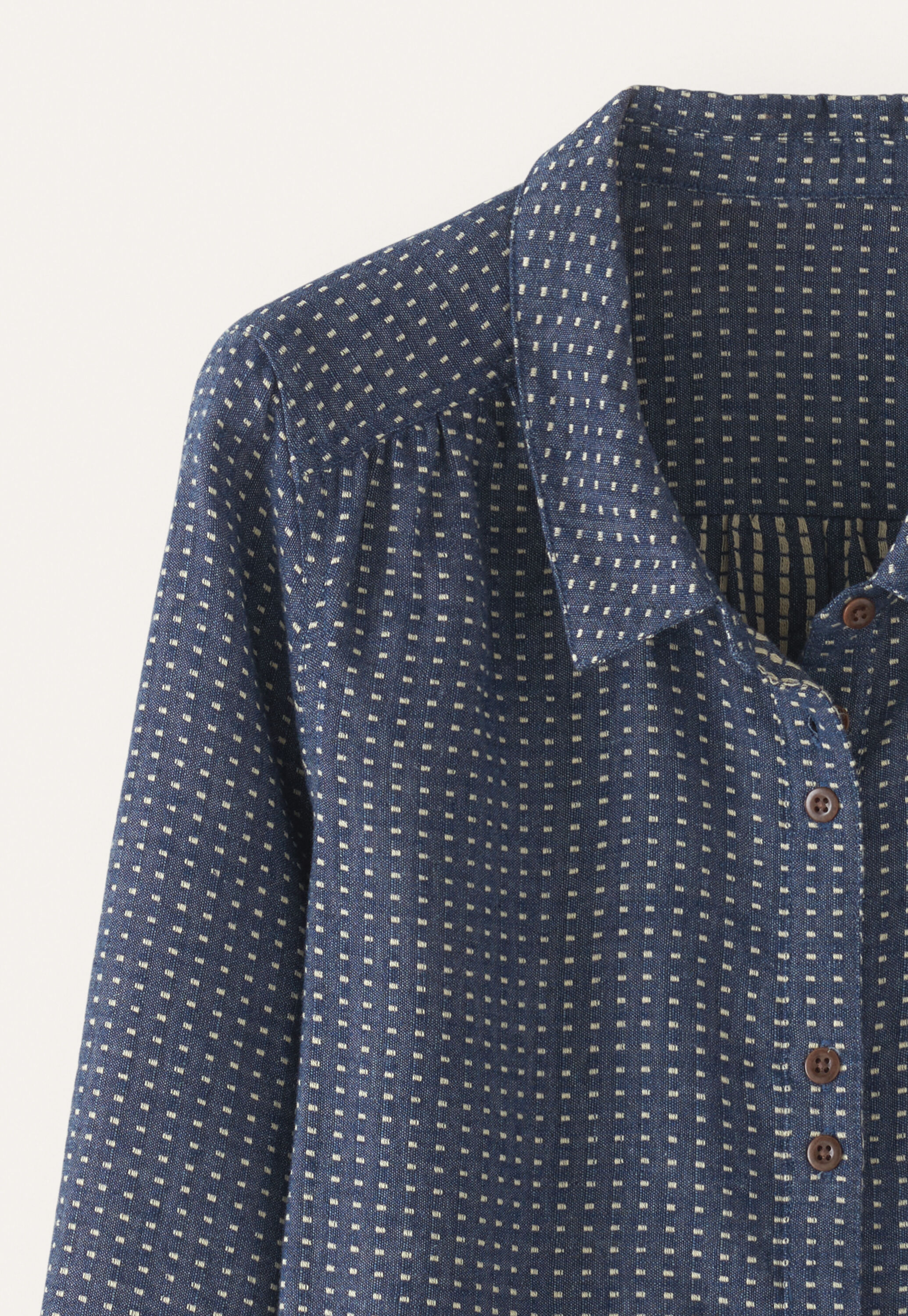 Dot-weave shirt