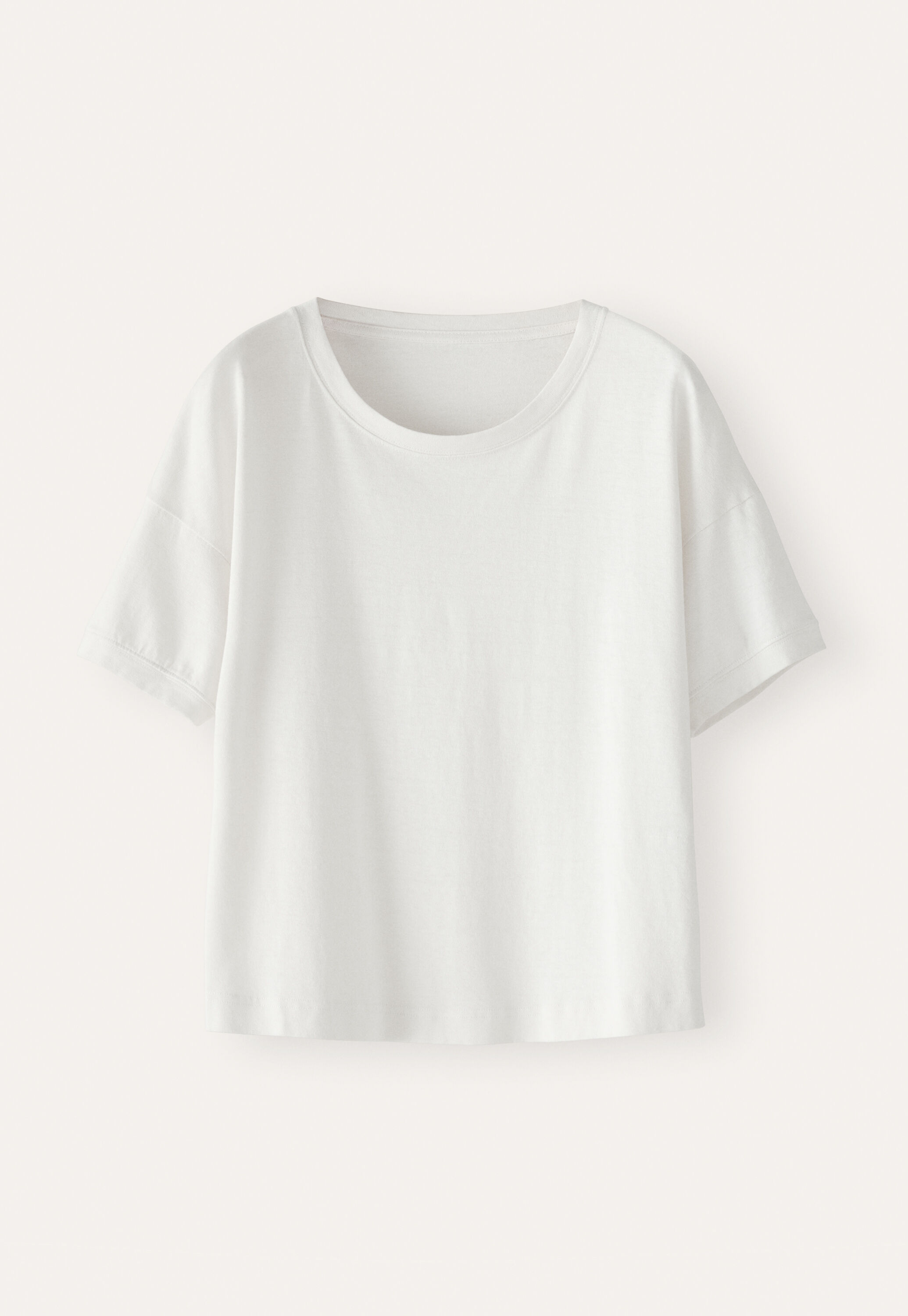 T-shirt, White, large
