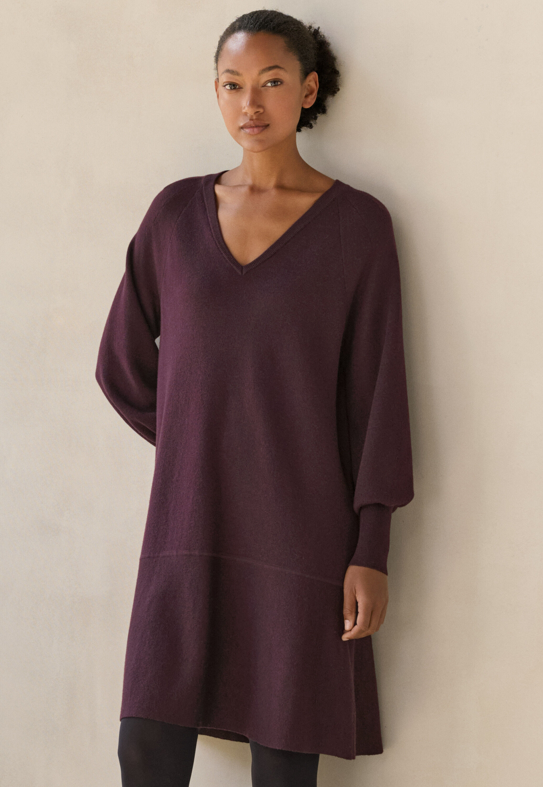 Zip-front cardigan