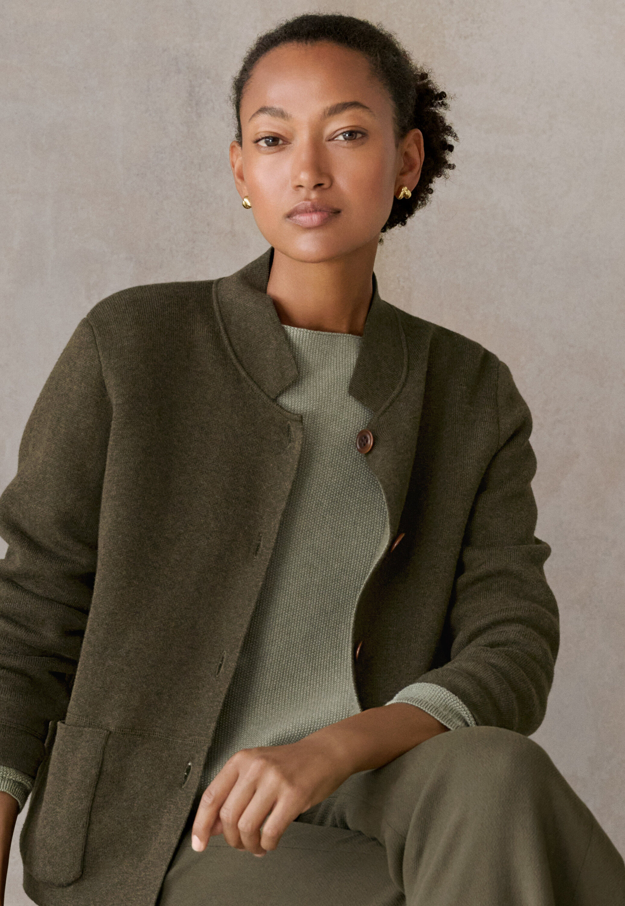 Chunky cardigan