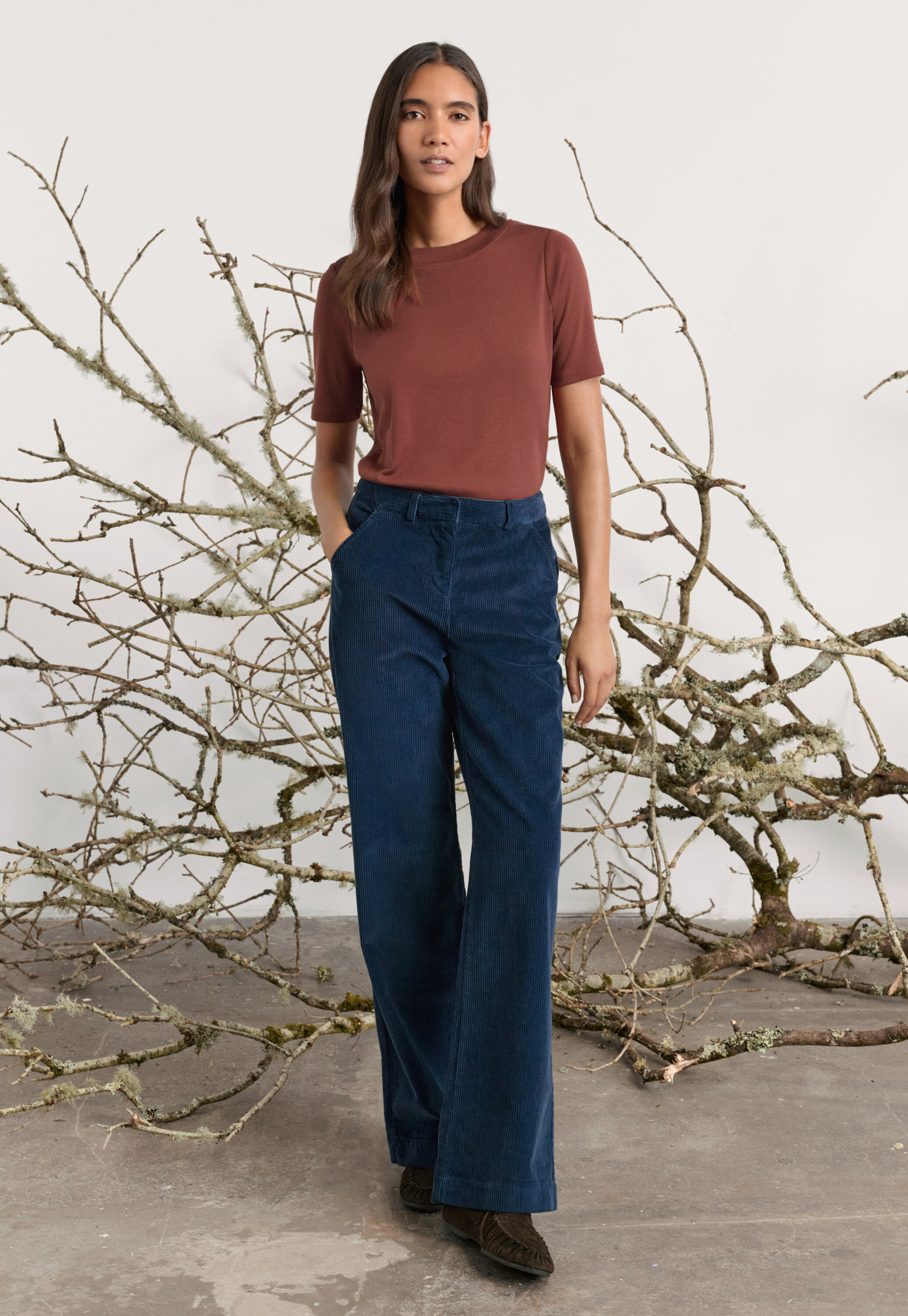 Silk & cotton T-shirt