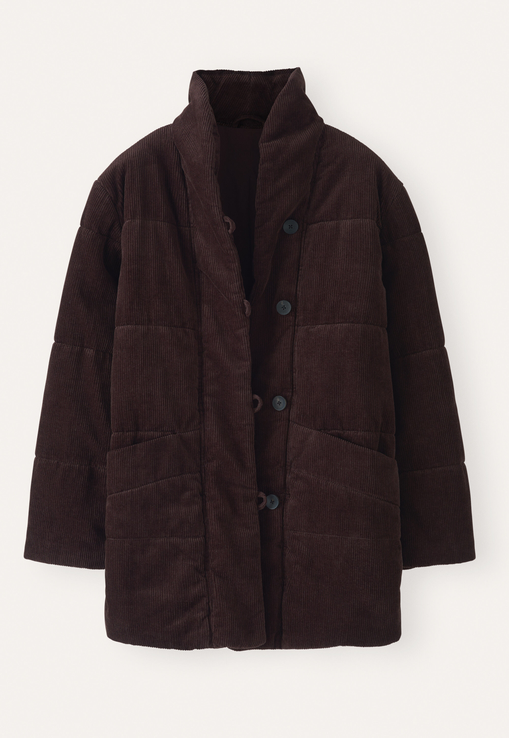 Zip-front cardigan