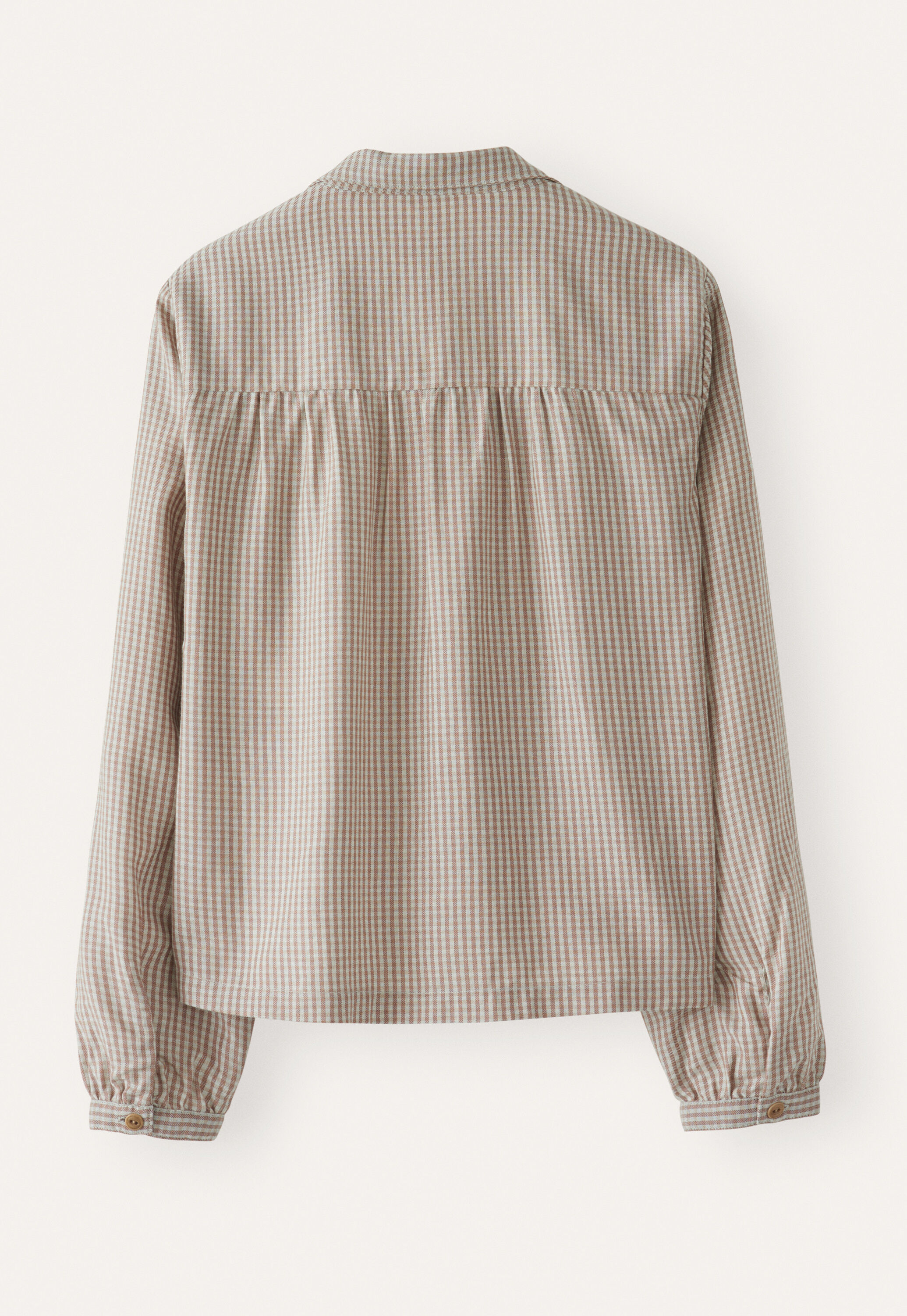 Checked blouse
