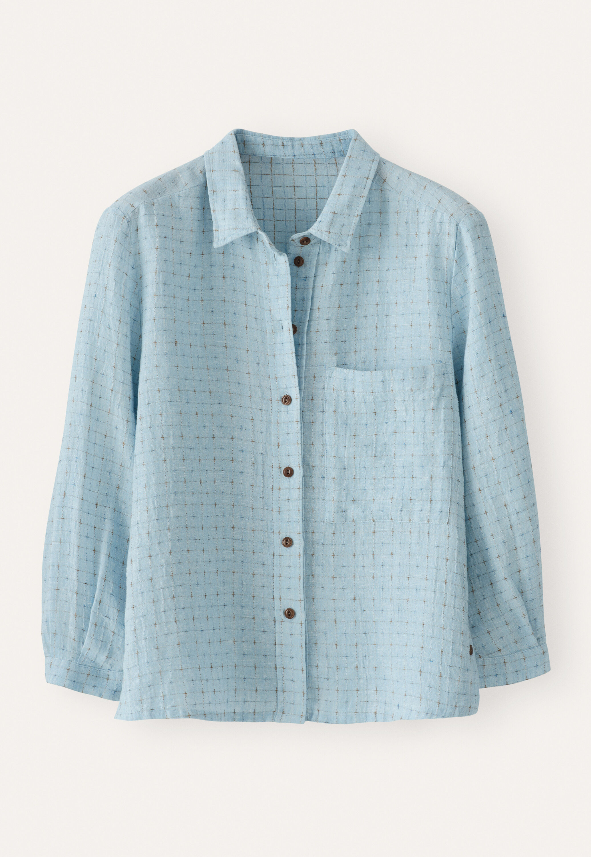 Cross-weave shirt