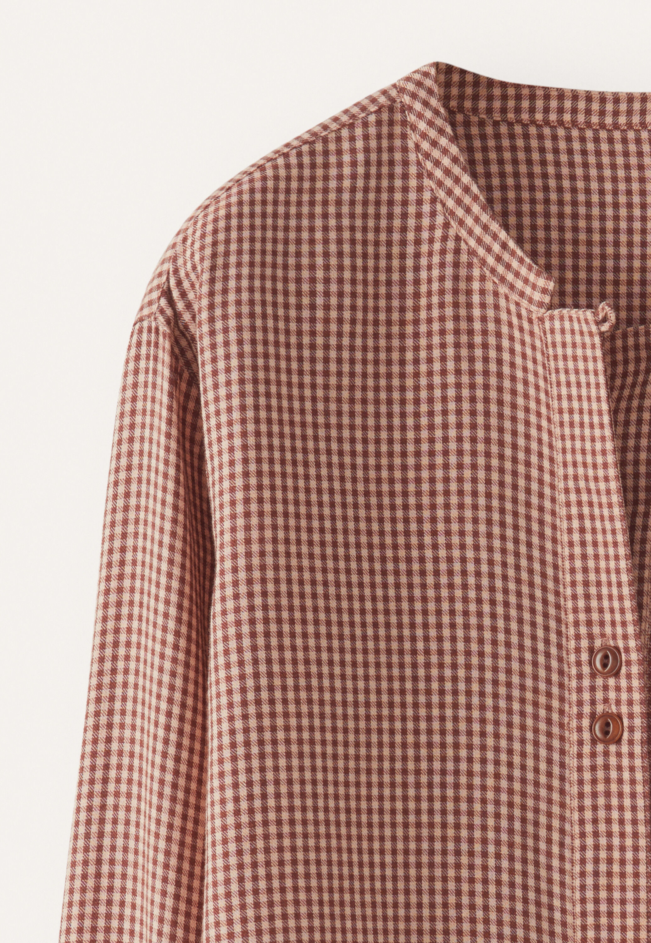 Gingham blouse