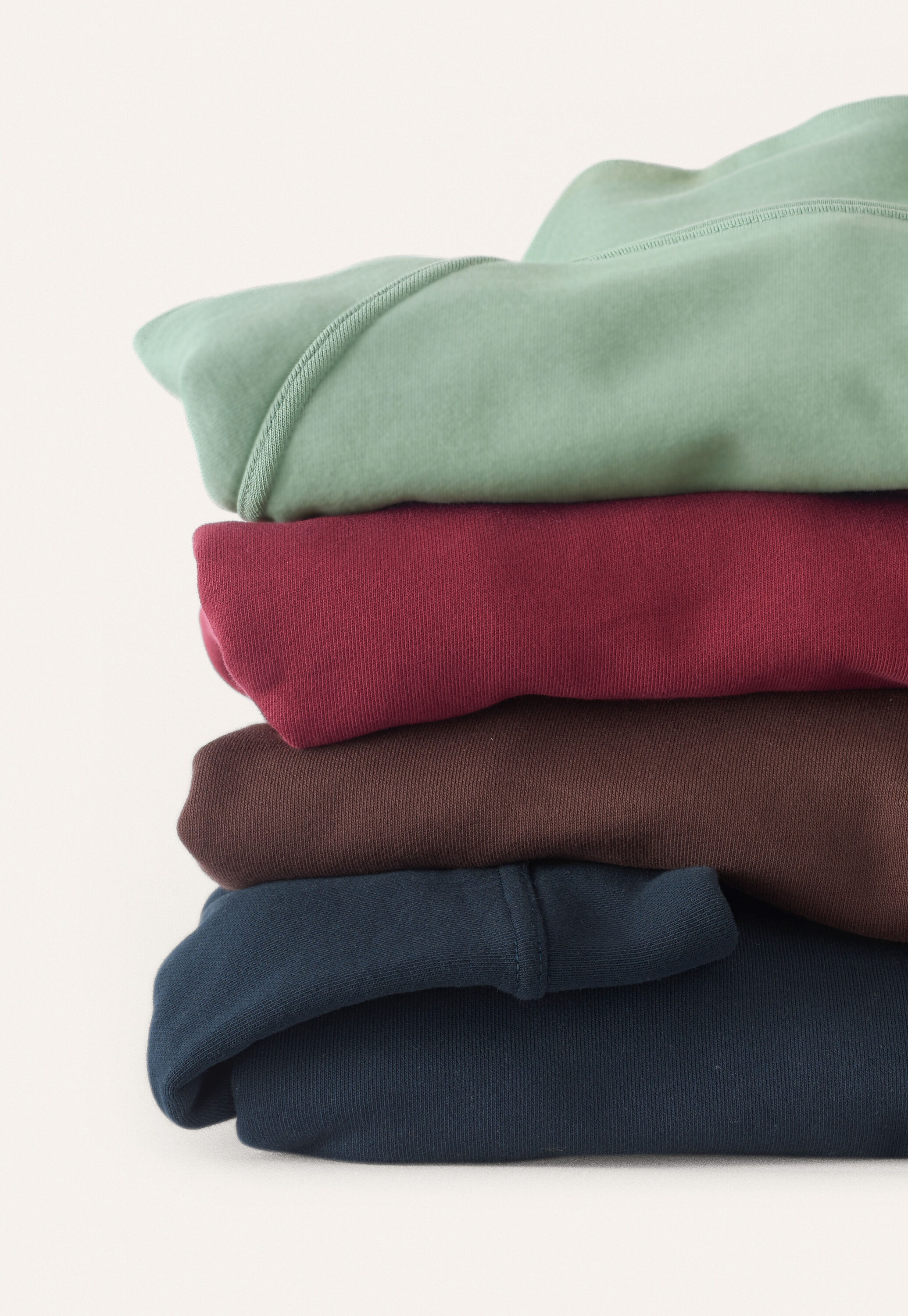 Funnel-neck sweatshirt