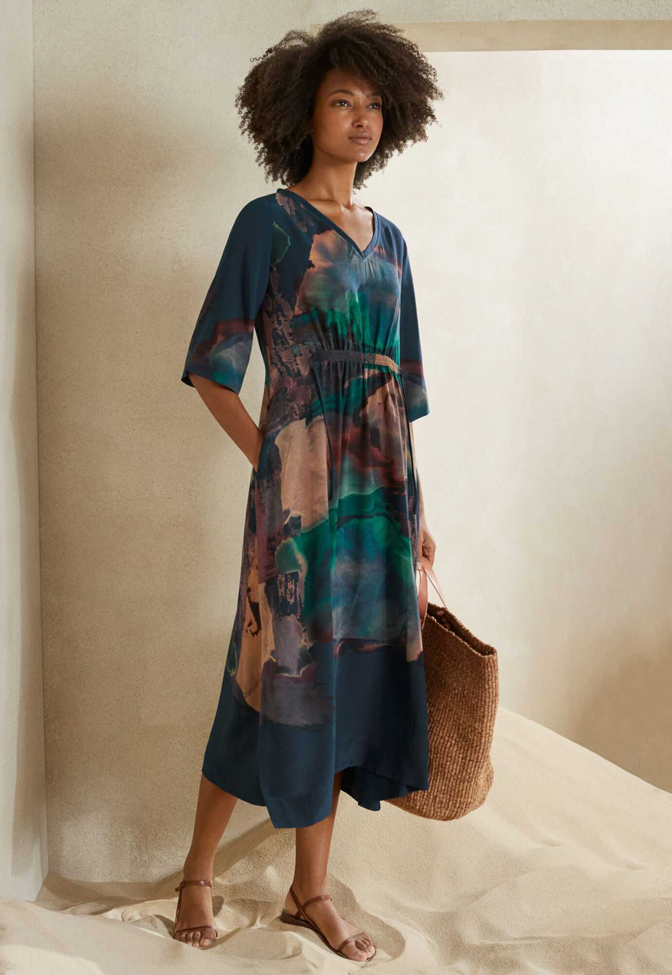 Printed dress