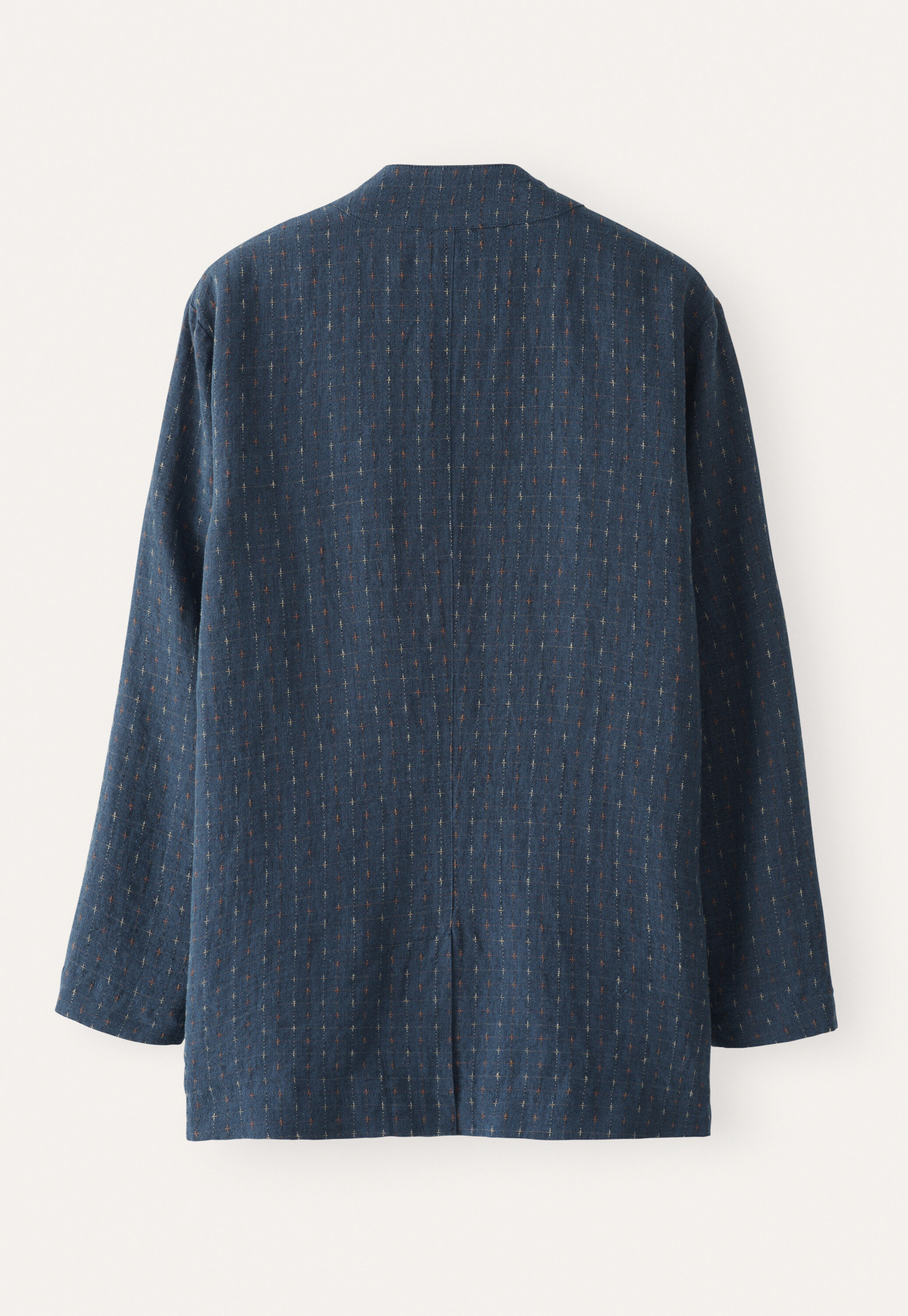 Cross-pattern jacket