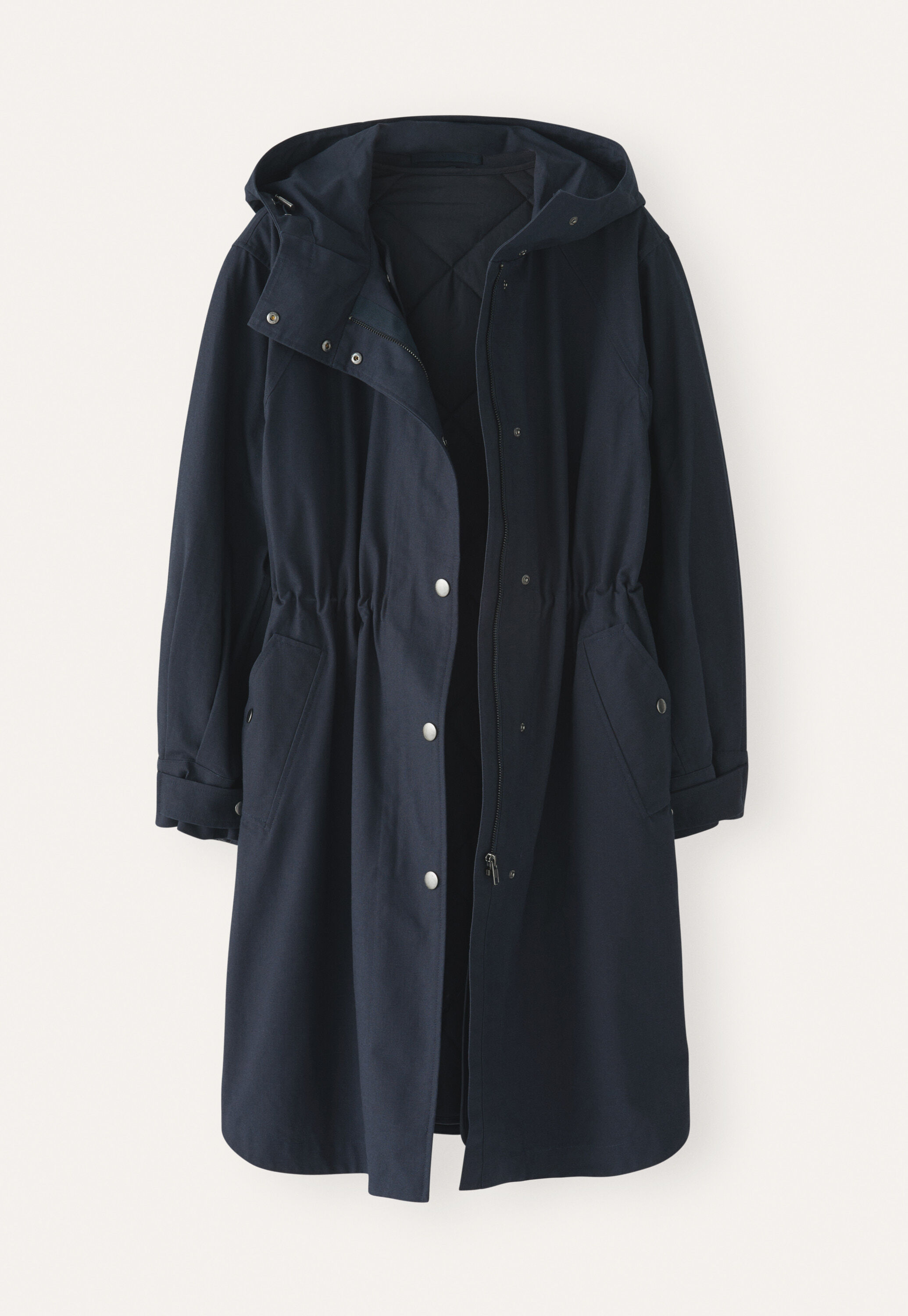 Hooded parka, Ink, large