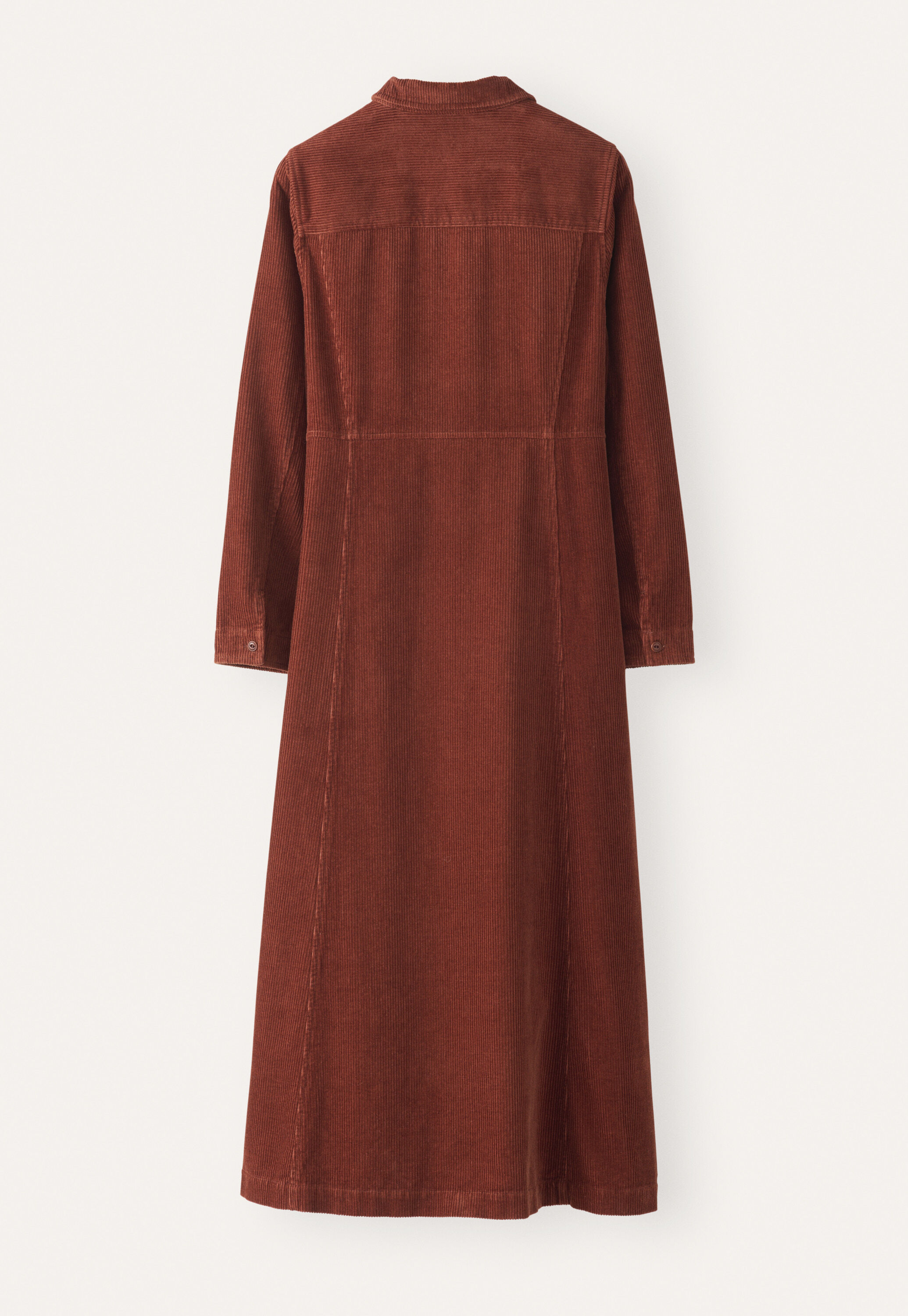 Cord panelled dress