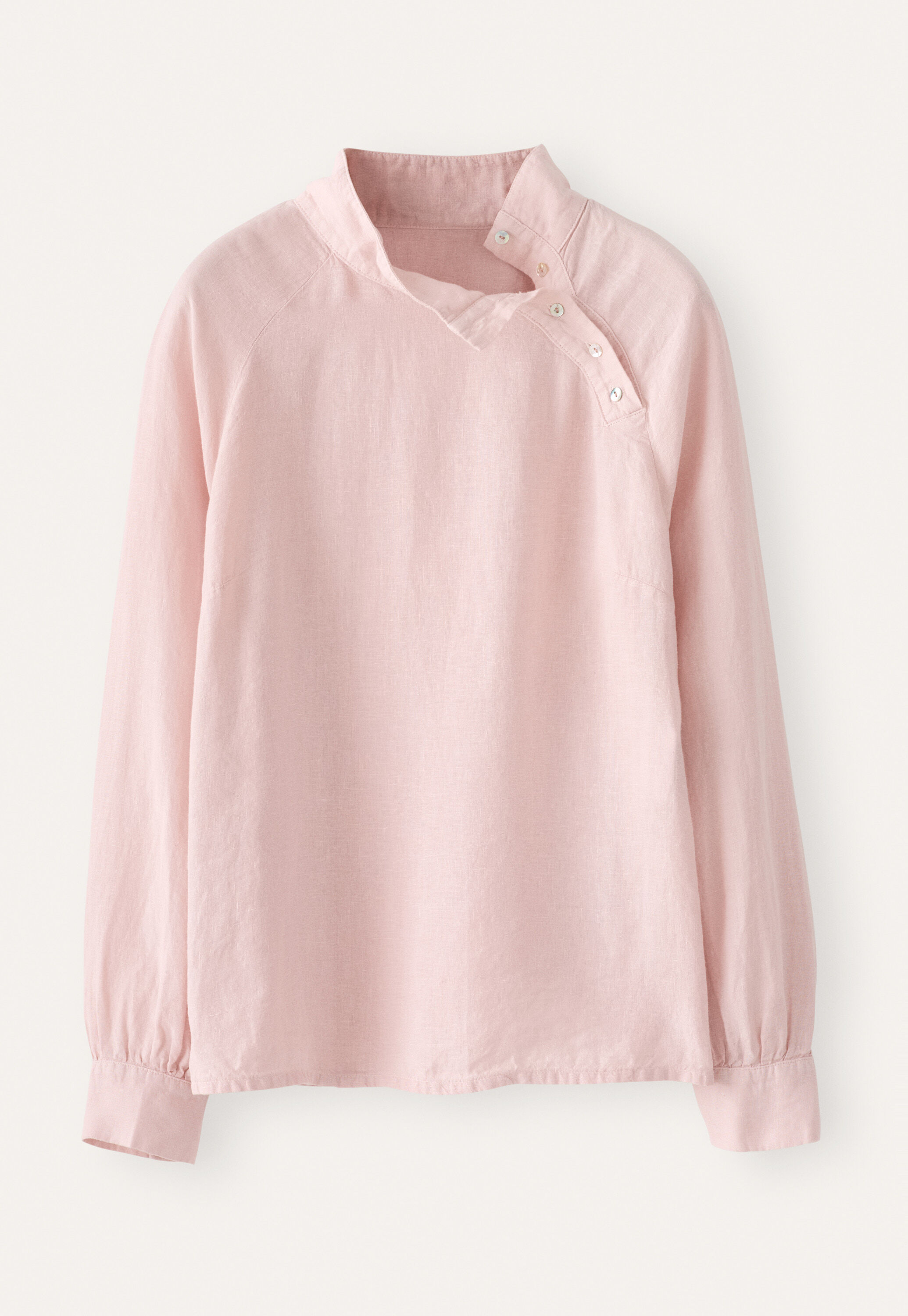 Funnel neck blouse