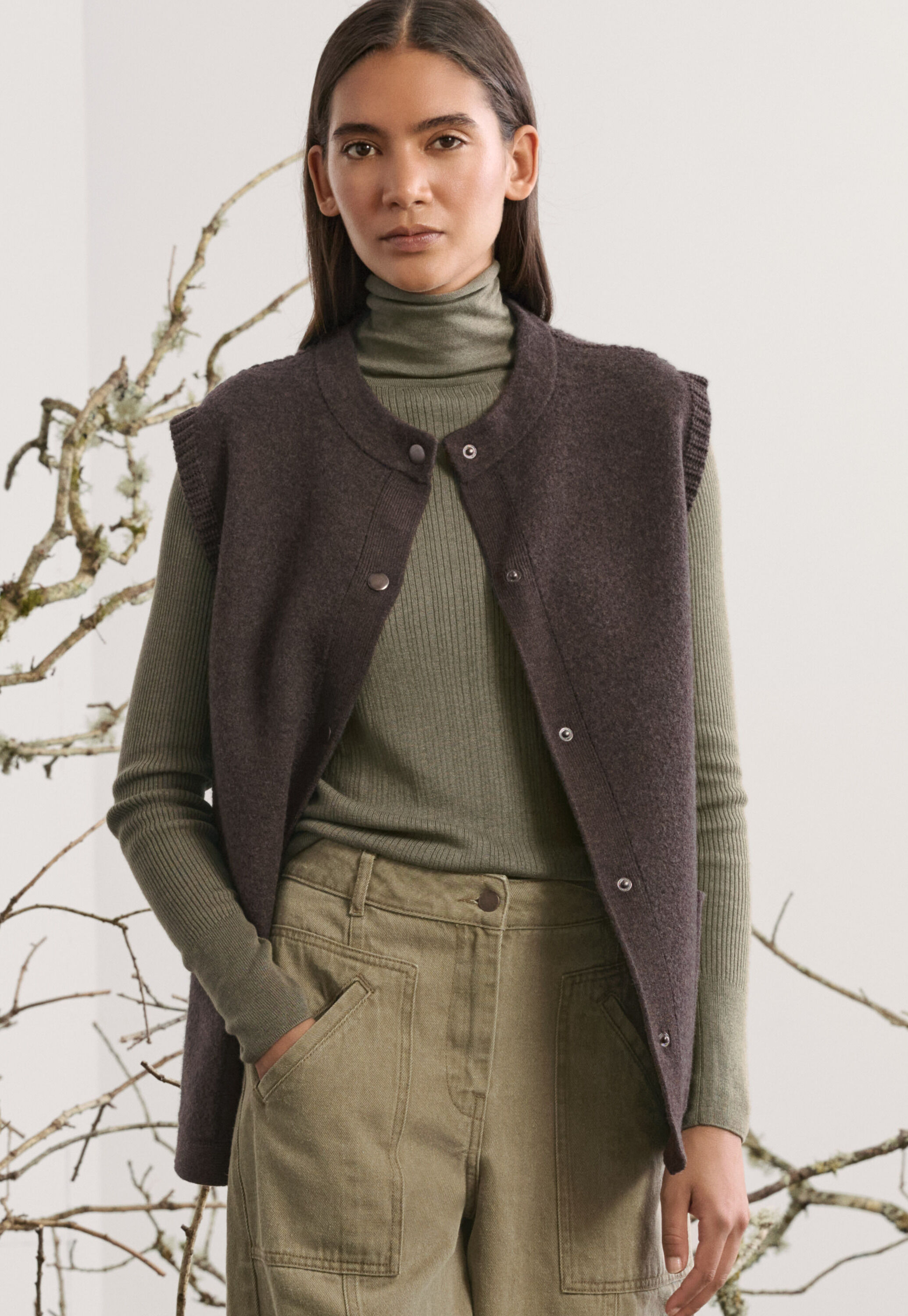 Ribbed sweater