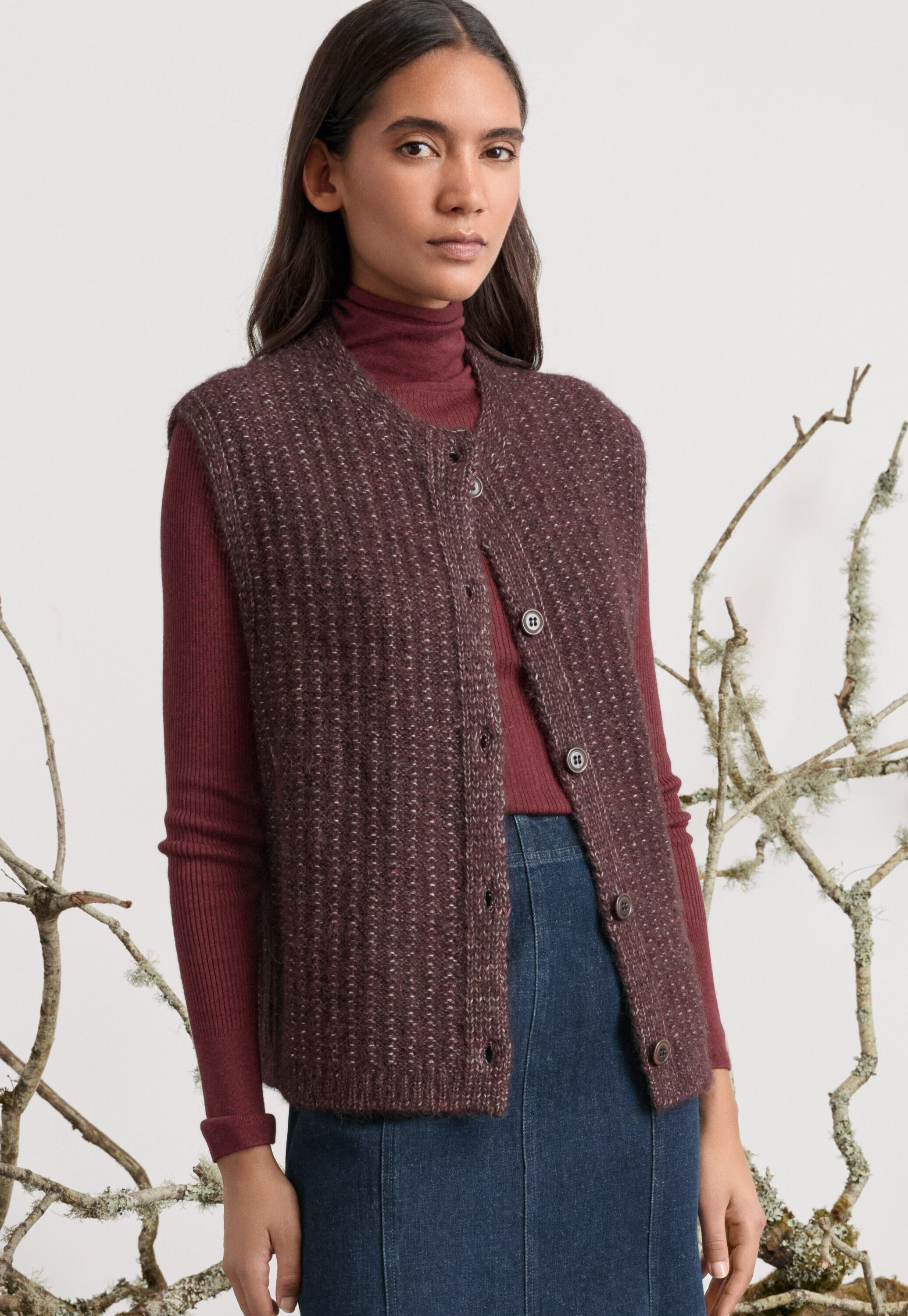 Ribbed sweater