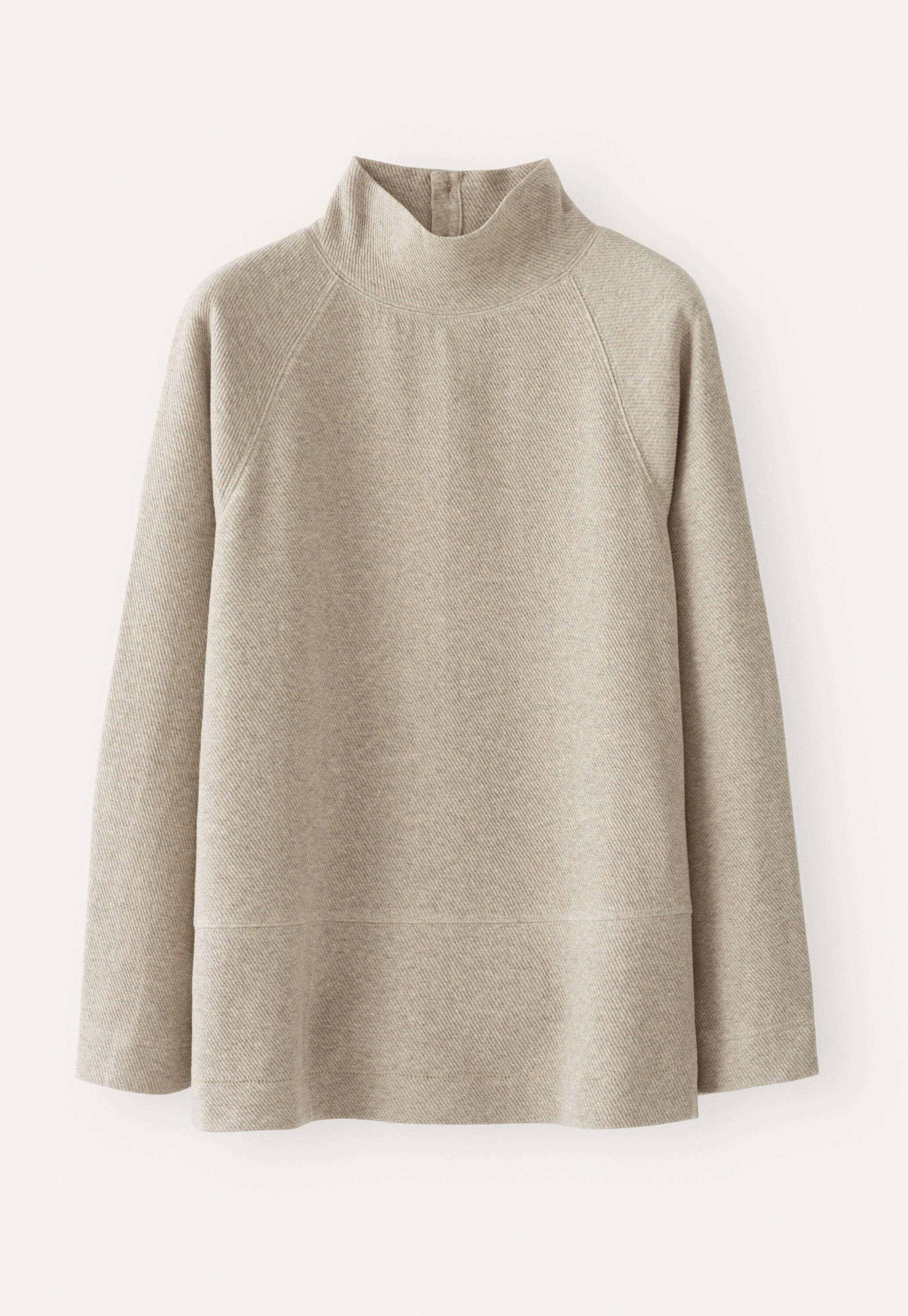 Funnel-neck tunic