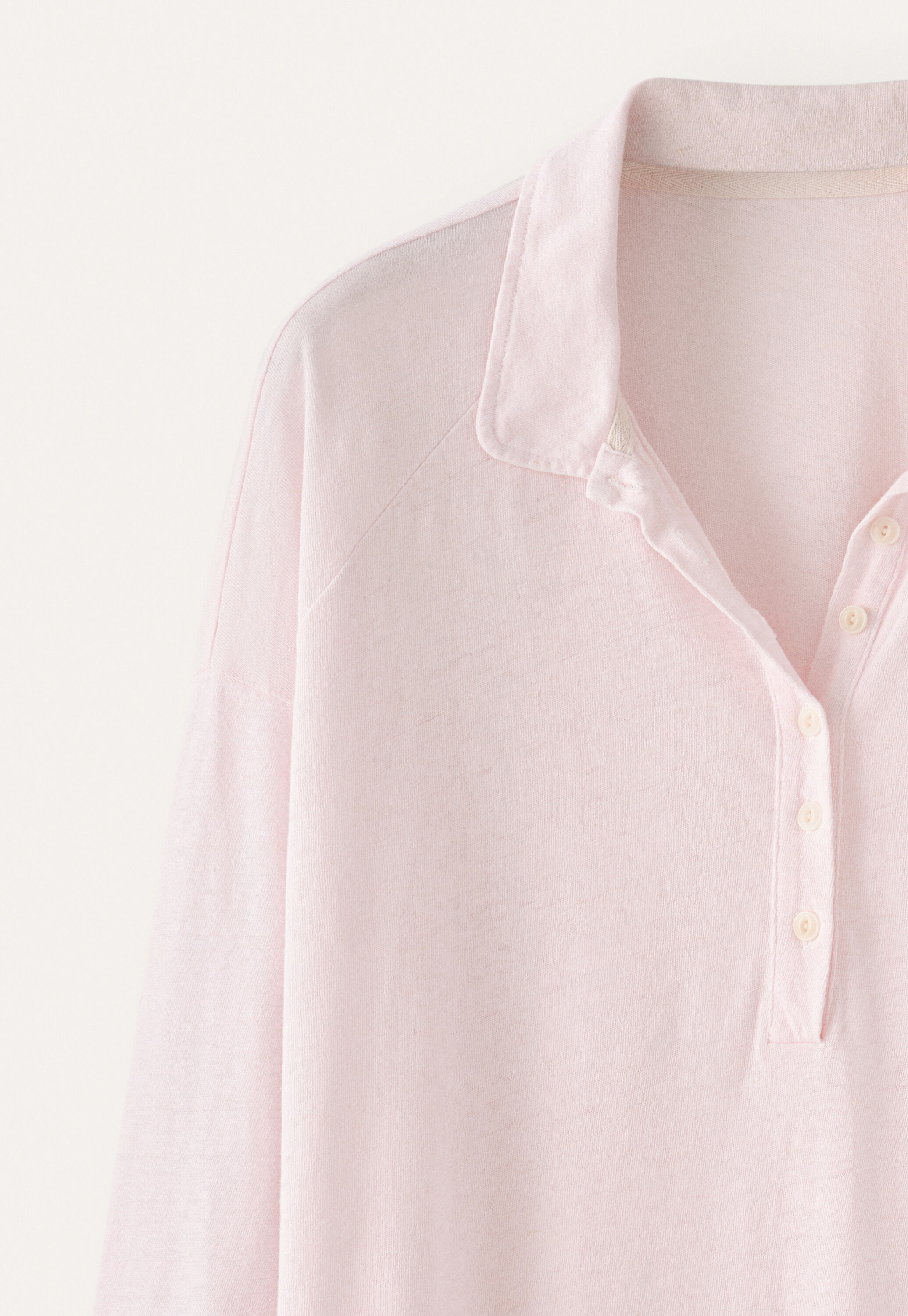 Jersey polo top