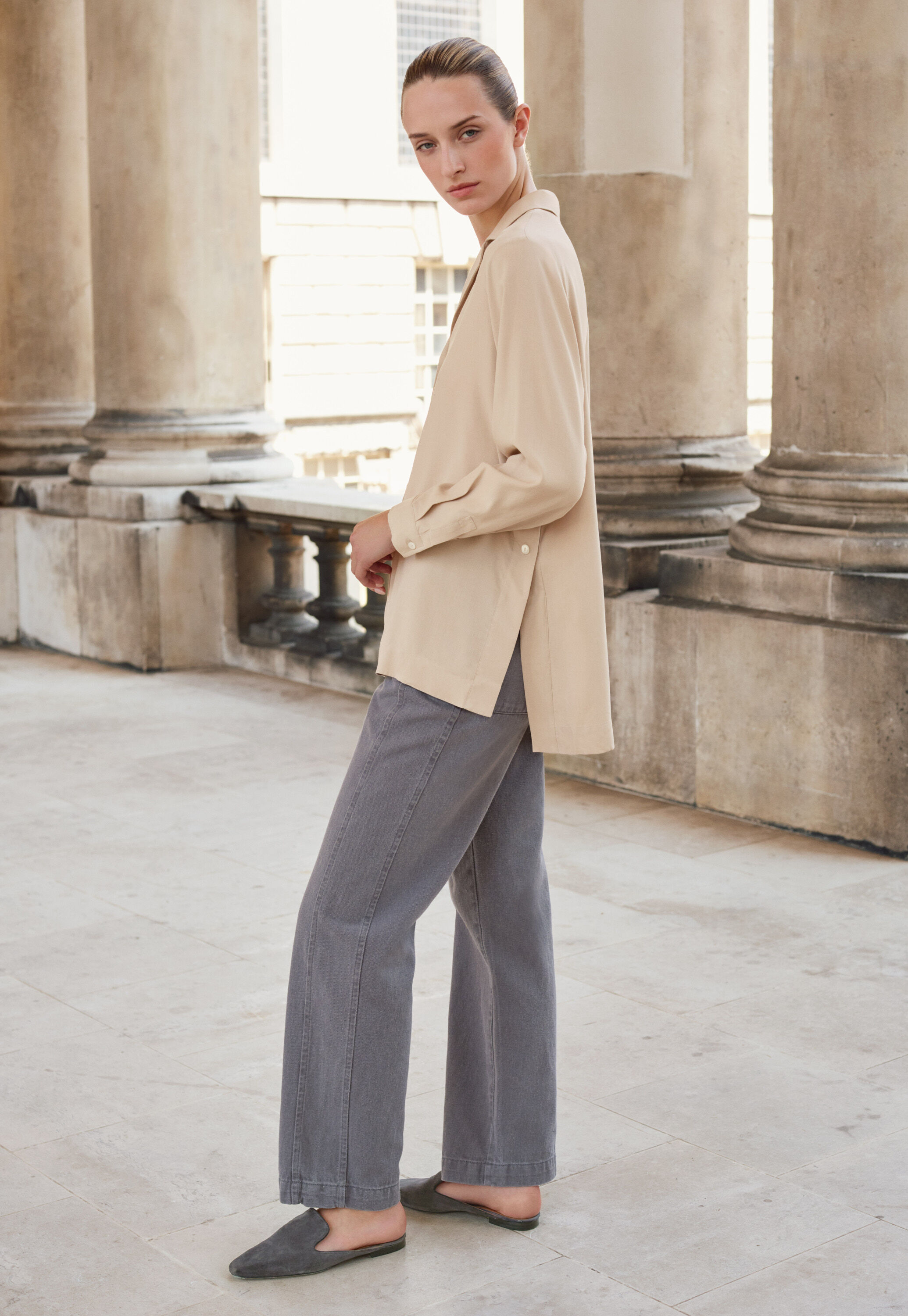 Slim-straight jeans