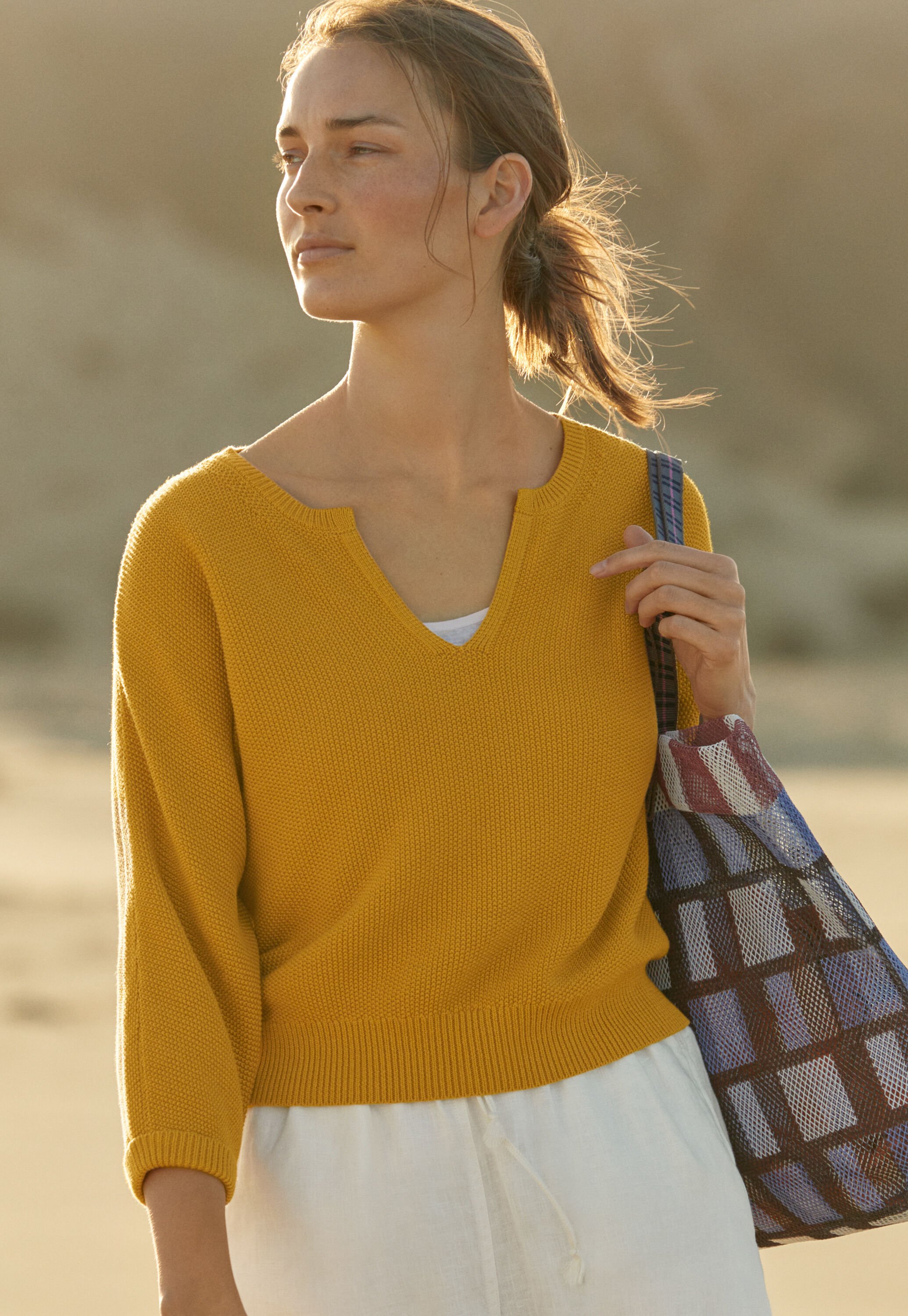 Peplum-detail dress