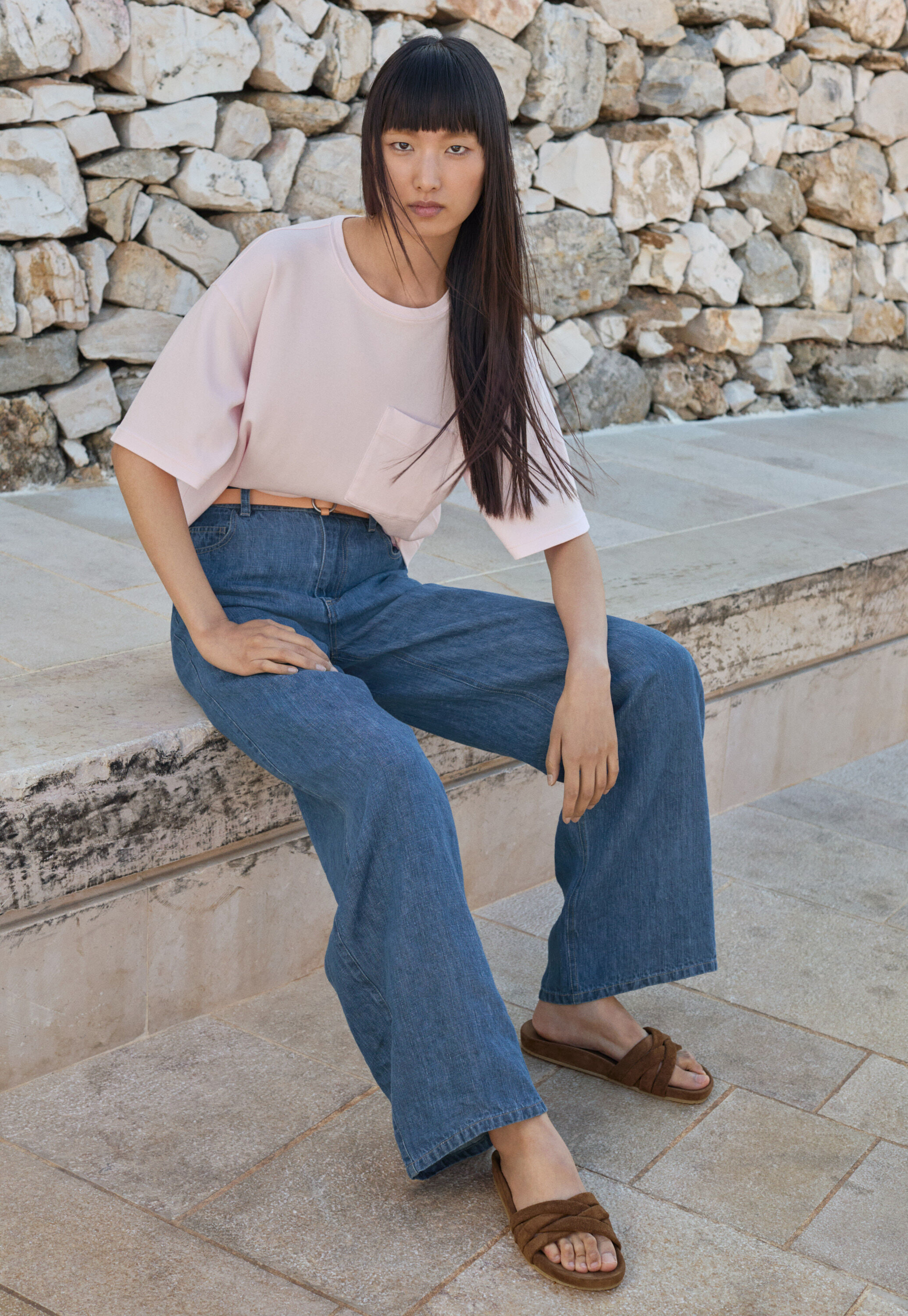 Slim-straight jeans
