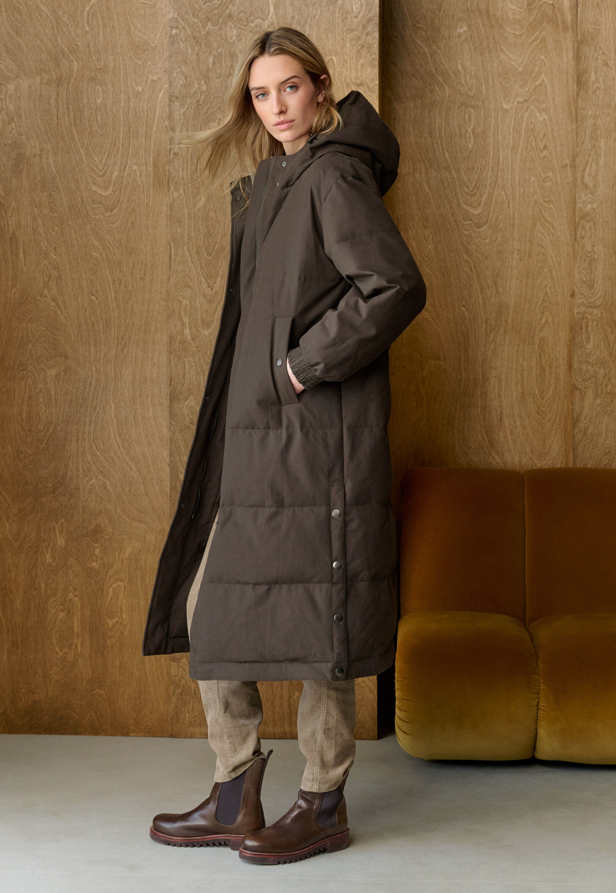 Edge-to-edge cardigan