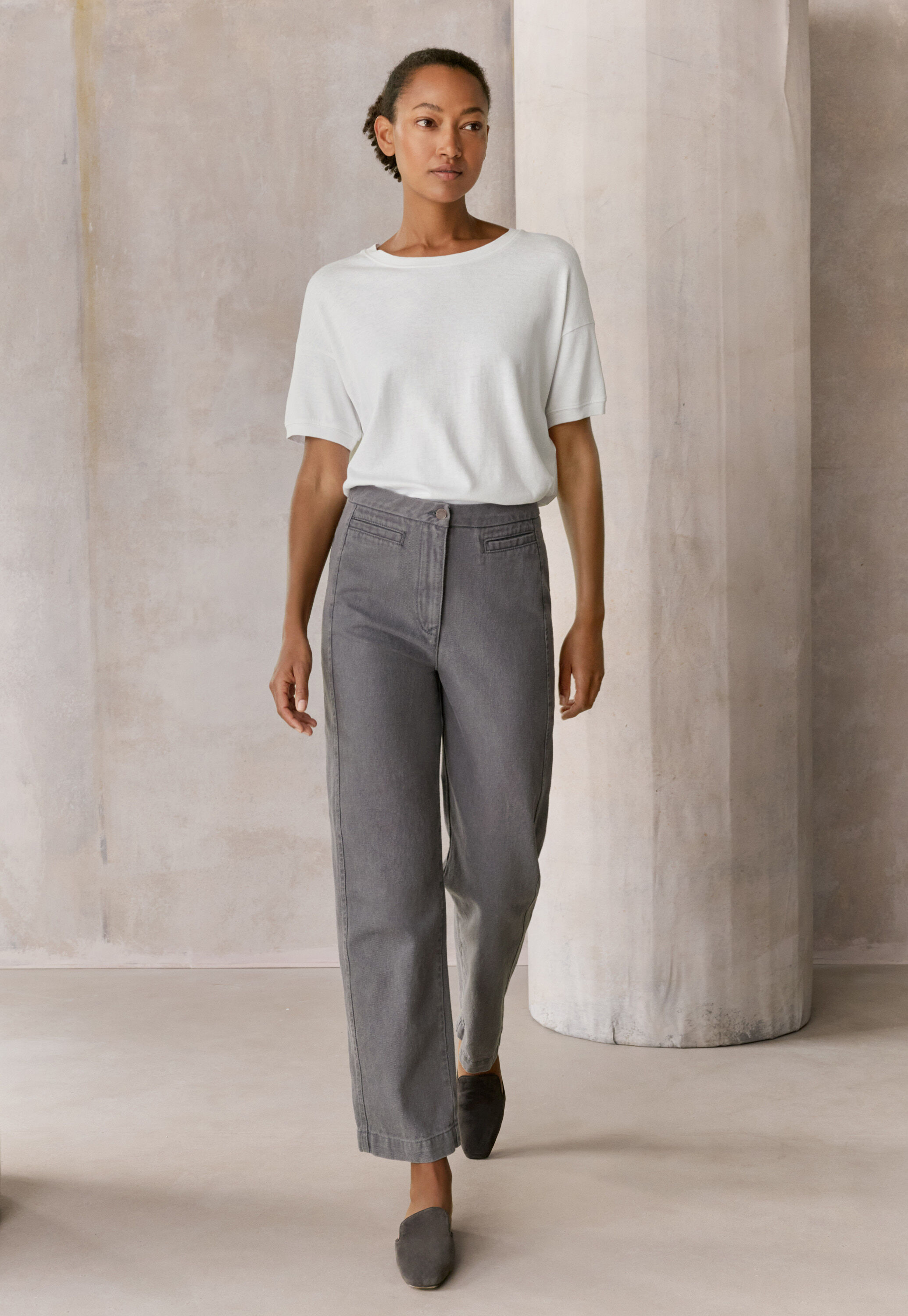 Slim-straight jeans
