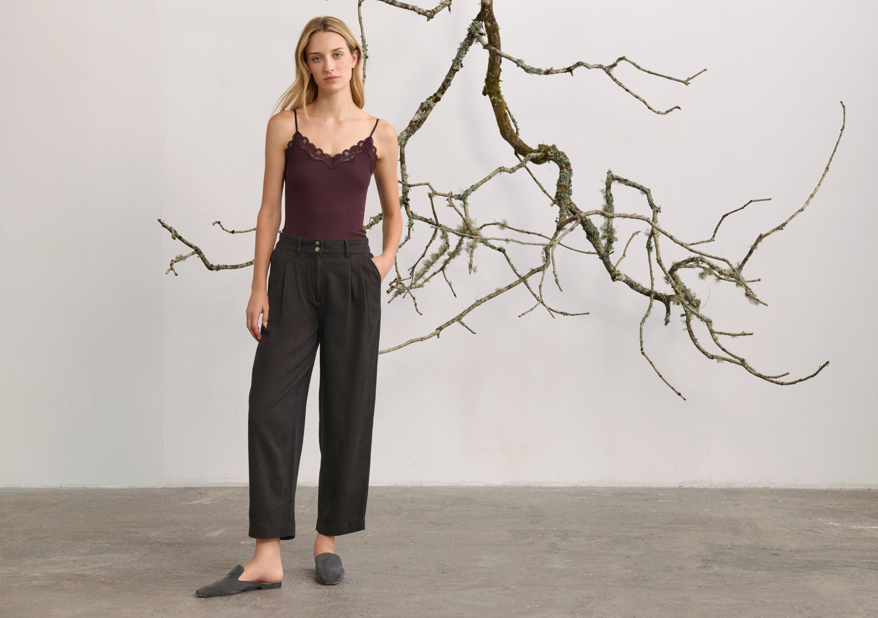 Slim-straight jeans