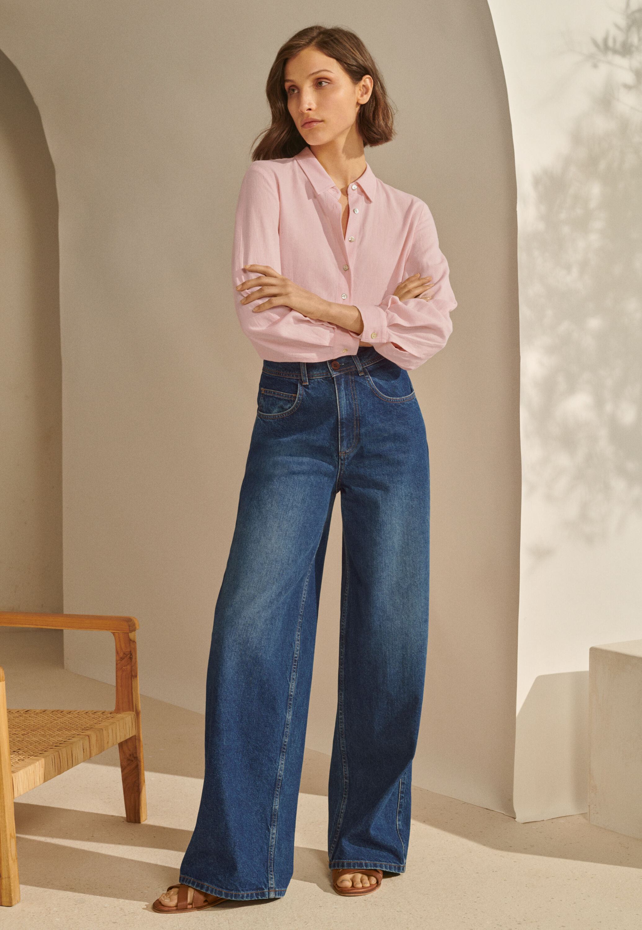 Slim-straight jeans