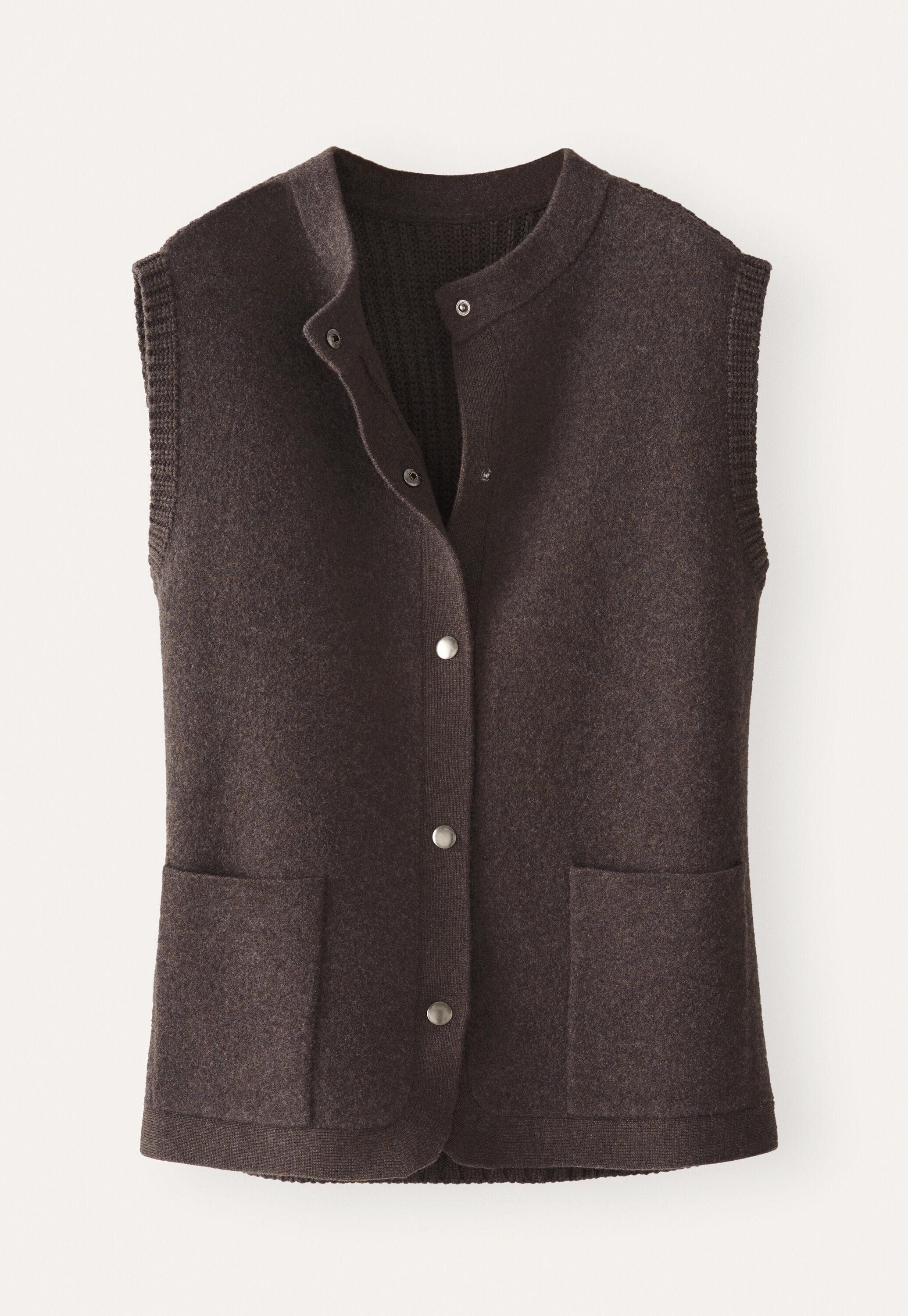Knitted gilet