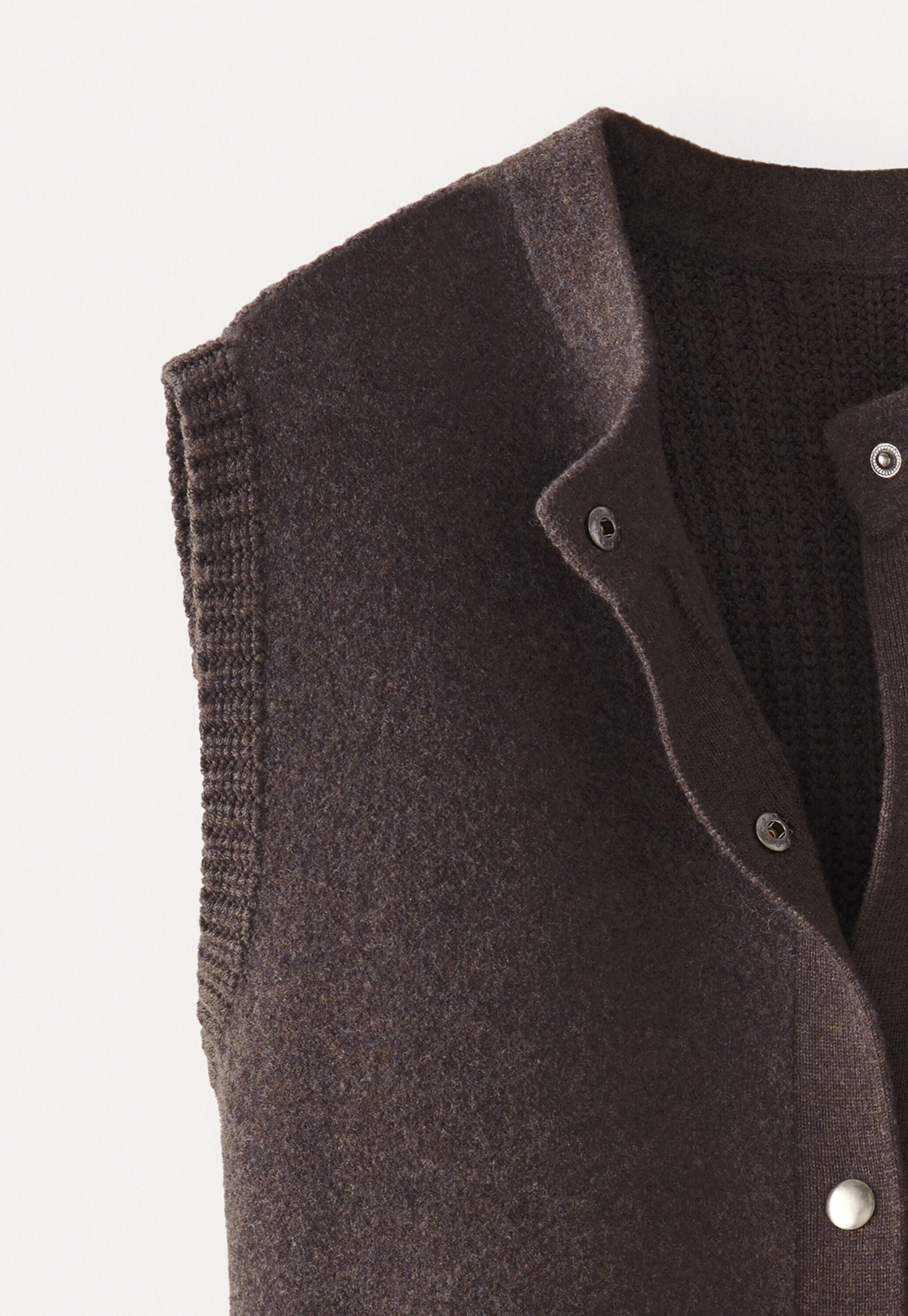 Knitted gilet