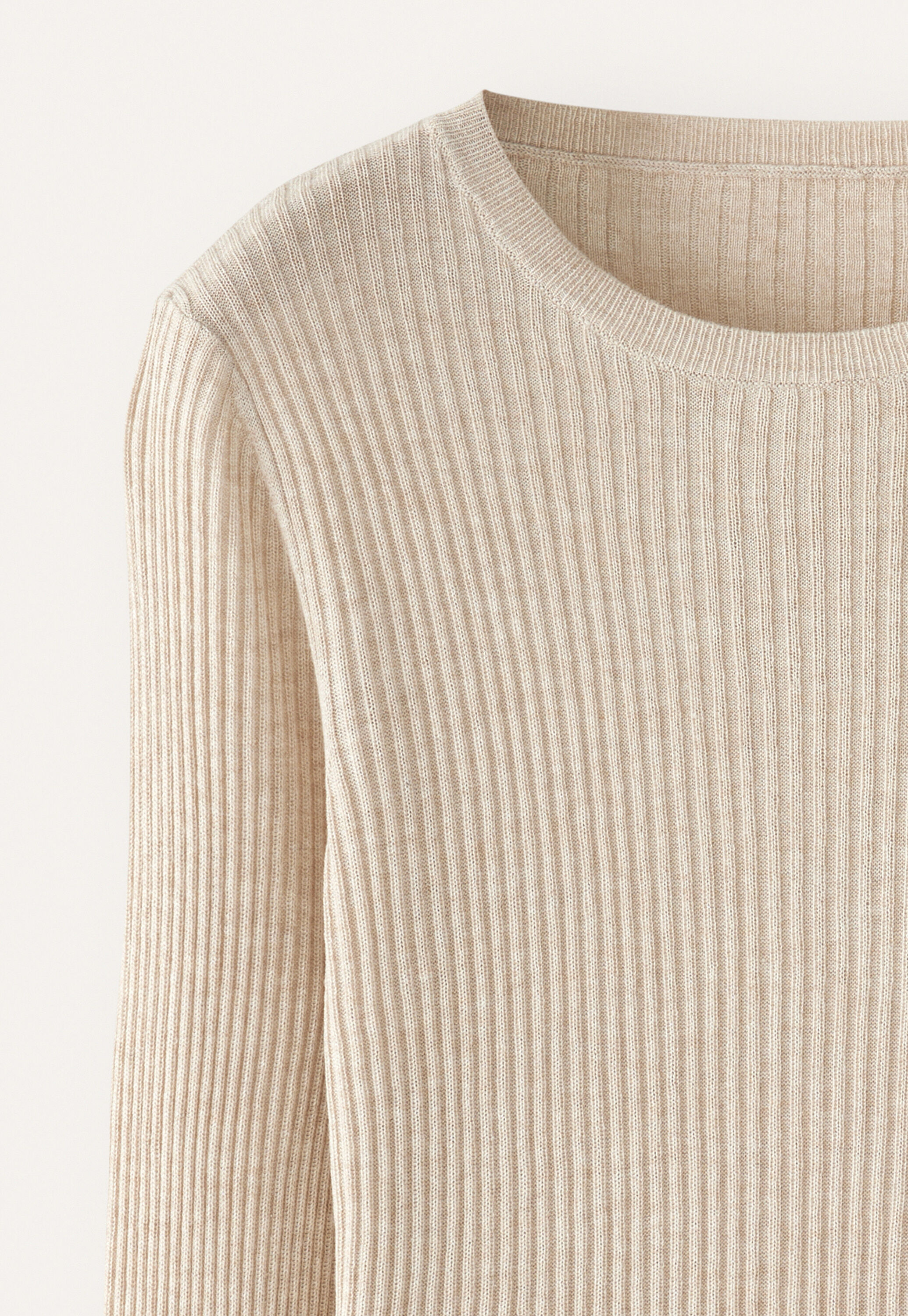 Ribbed sweater