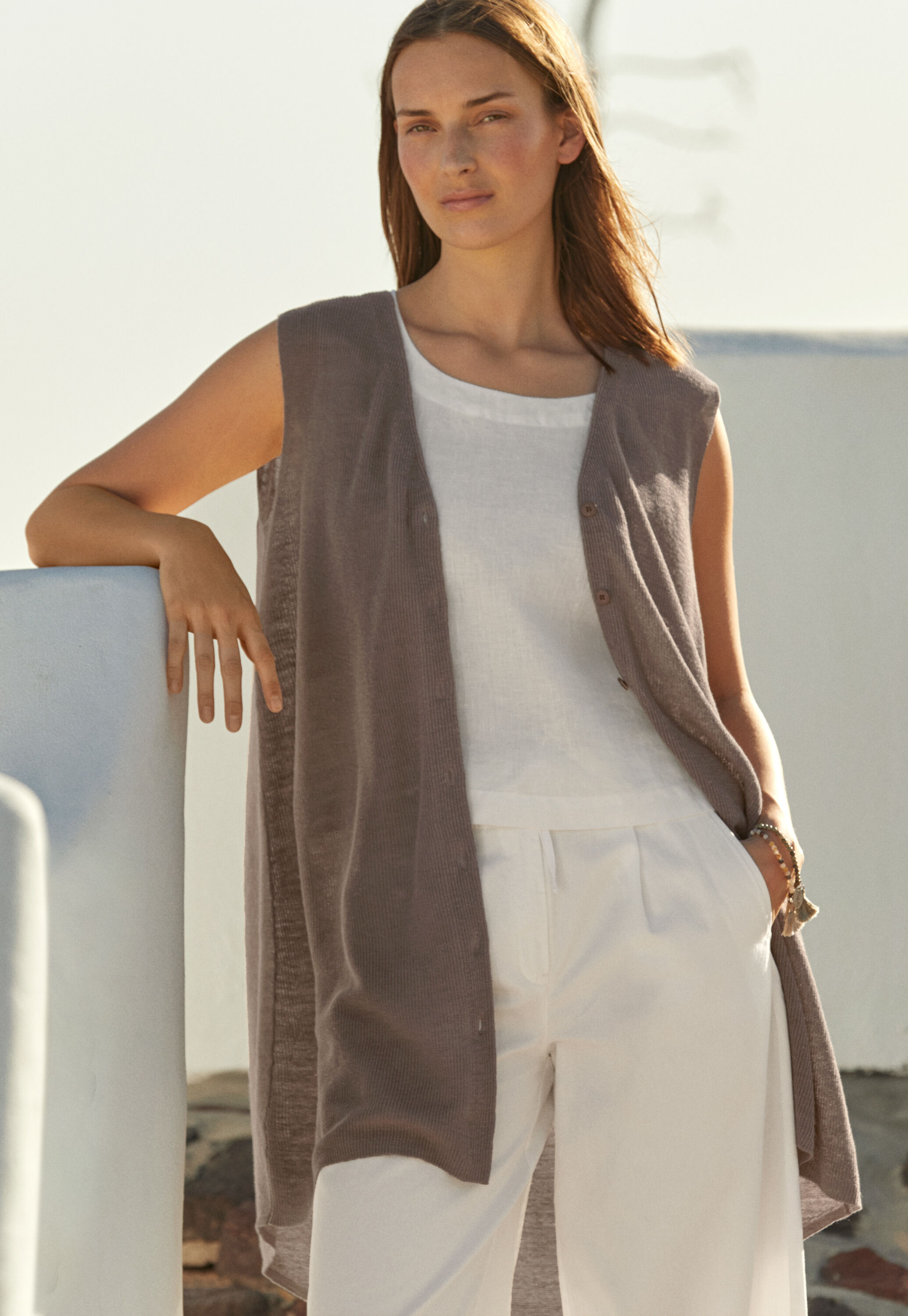 Peplum-detail dress