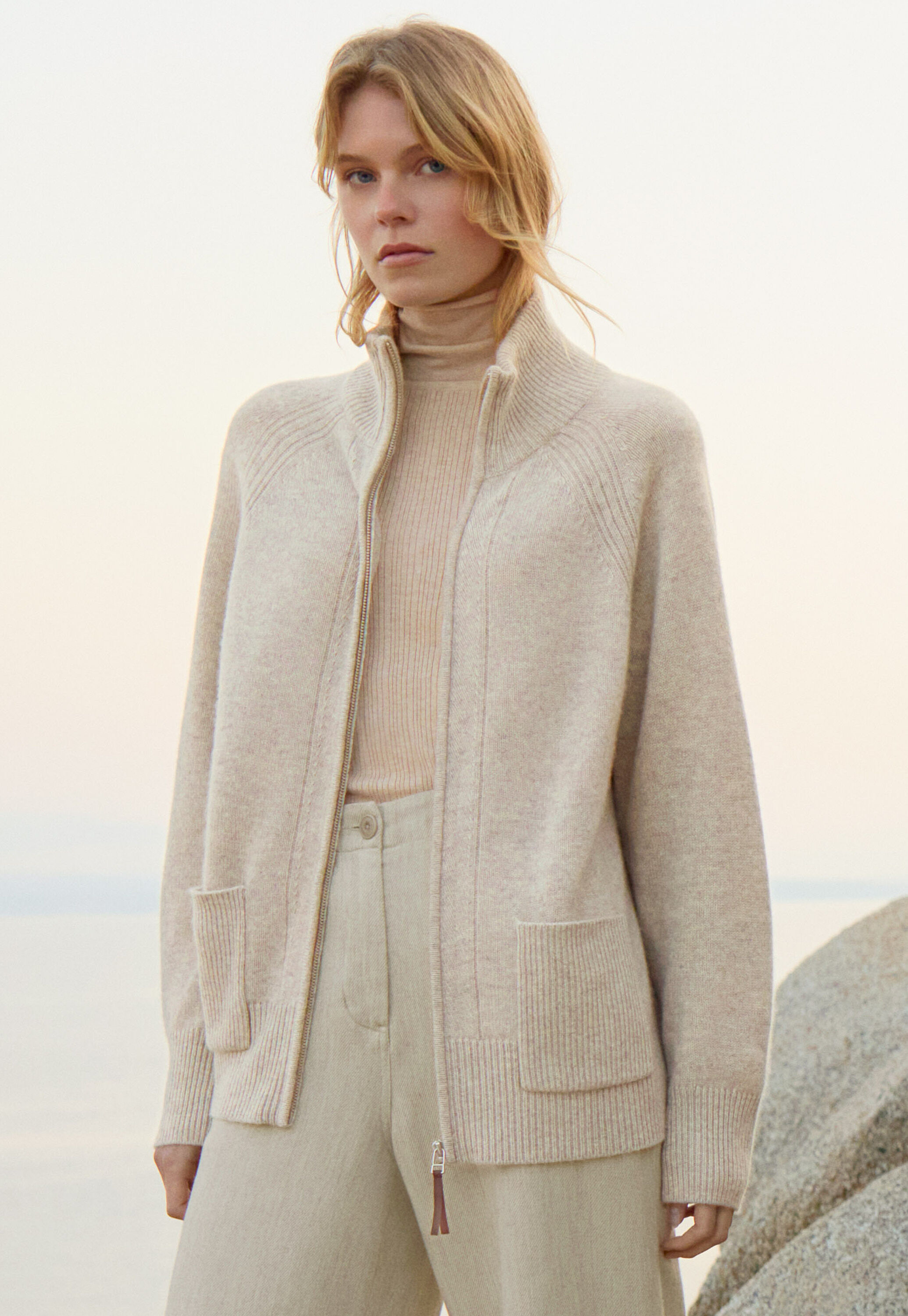 Button-through sweater