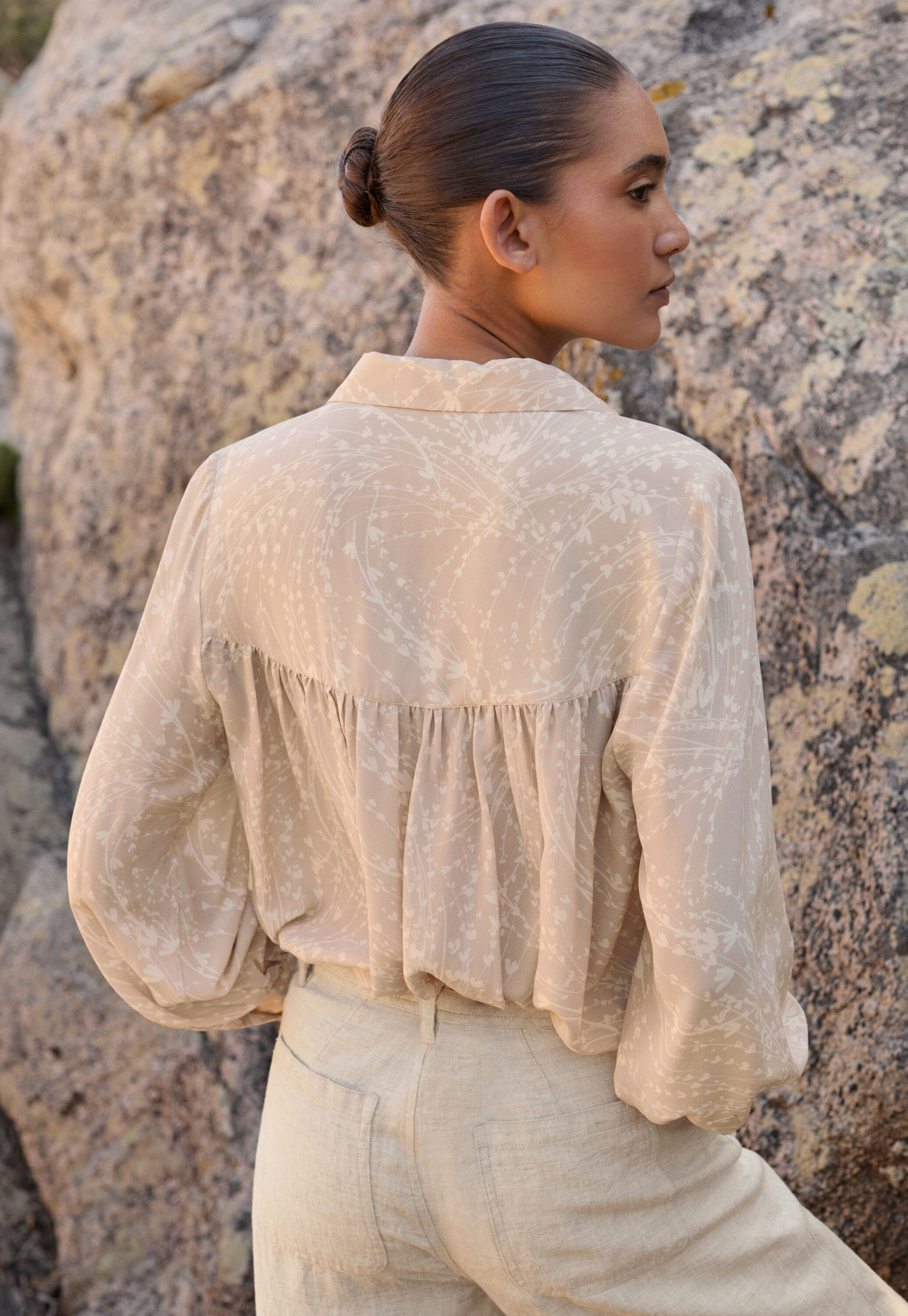 Printed blouse