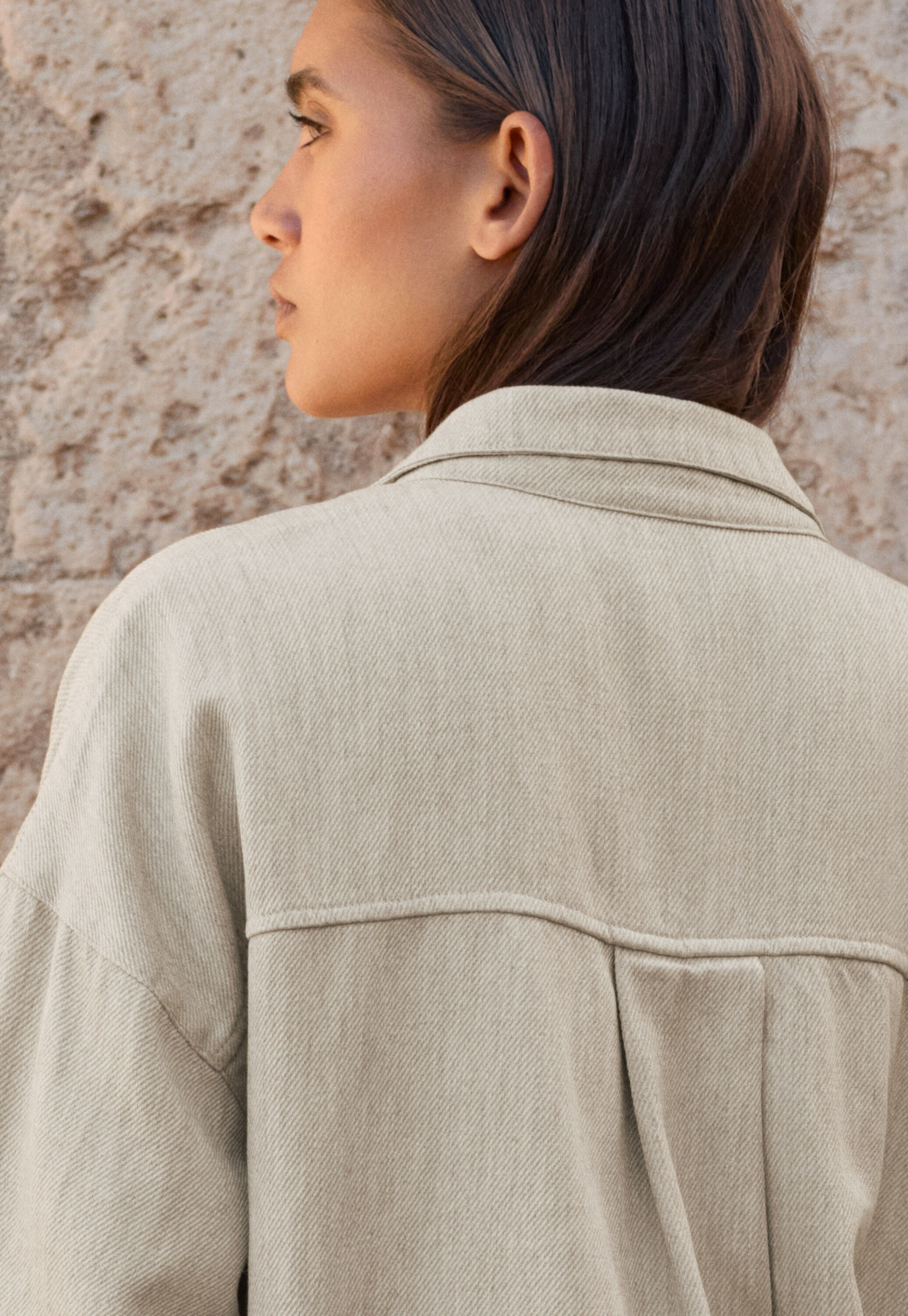 Dash-weave shirt