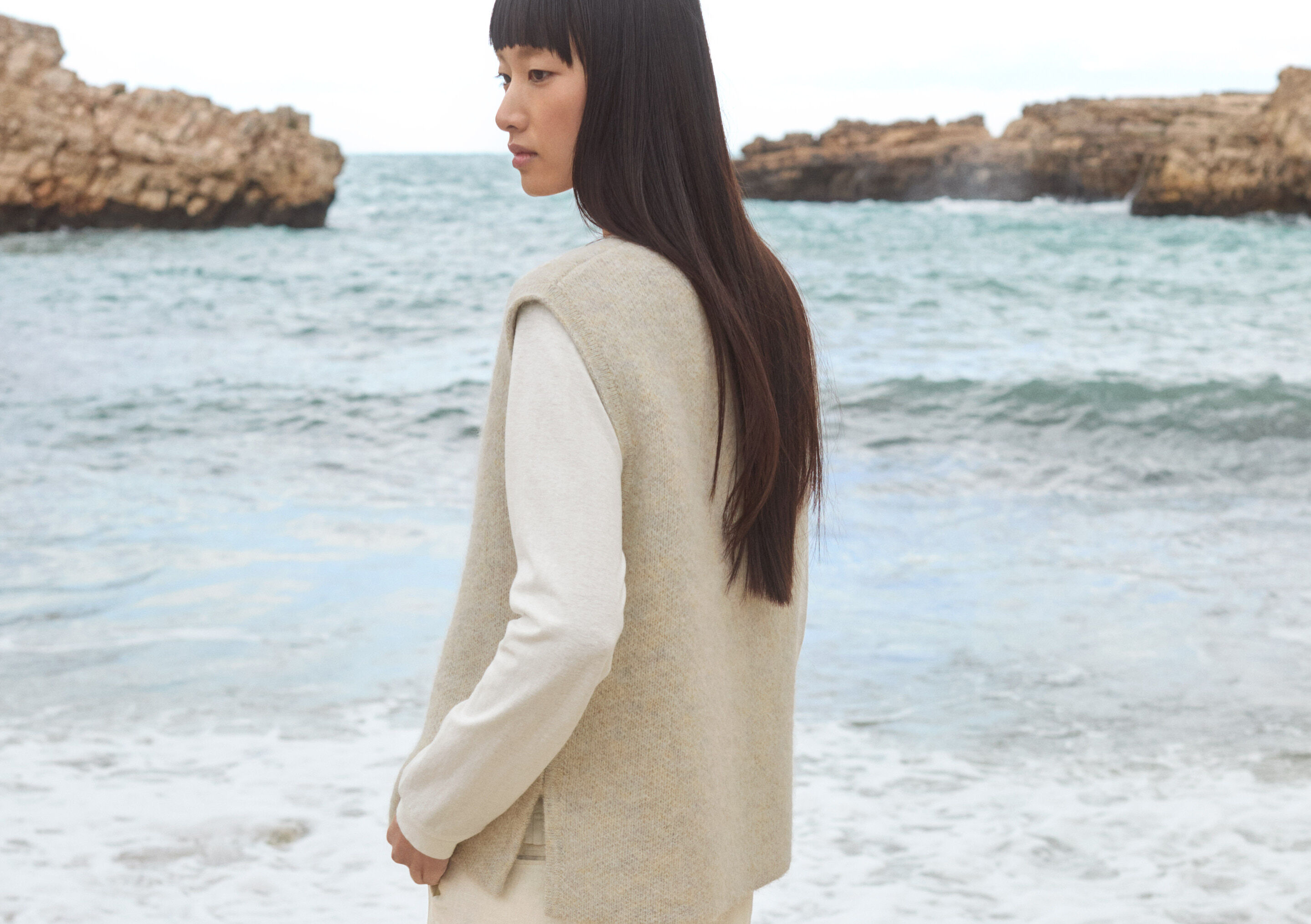 Peplum-detail dress