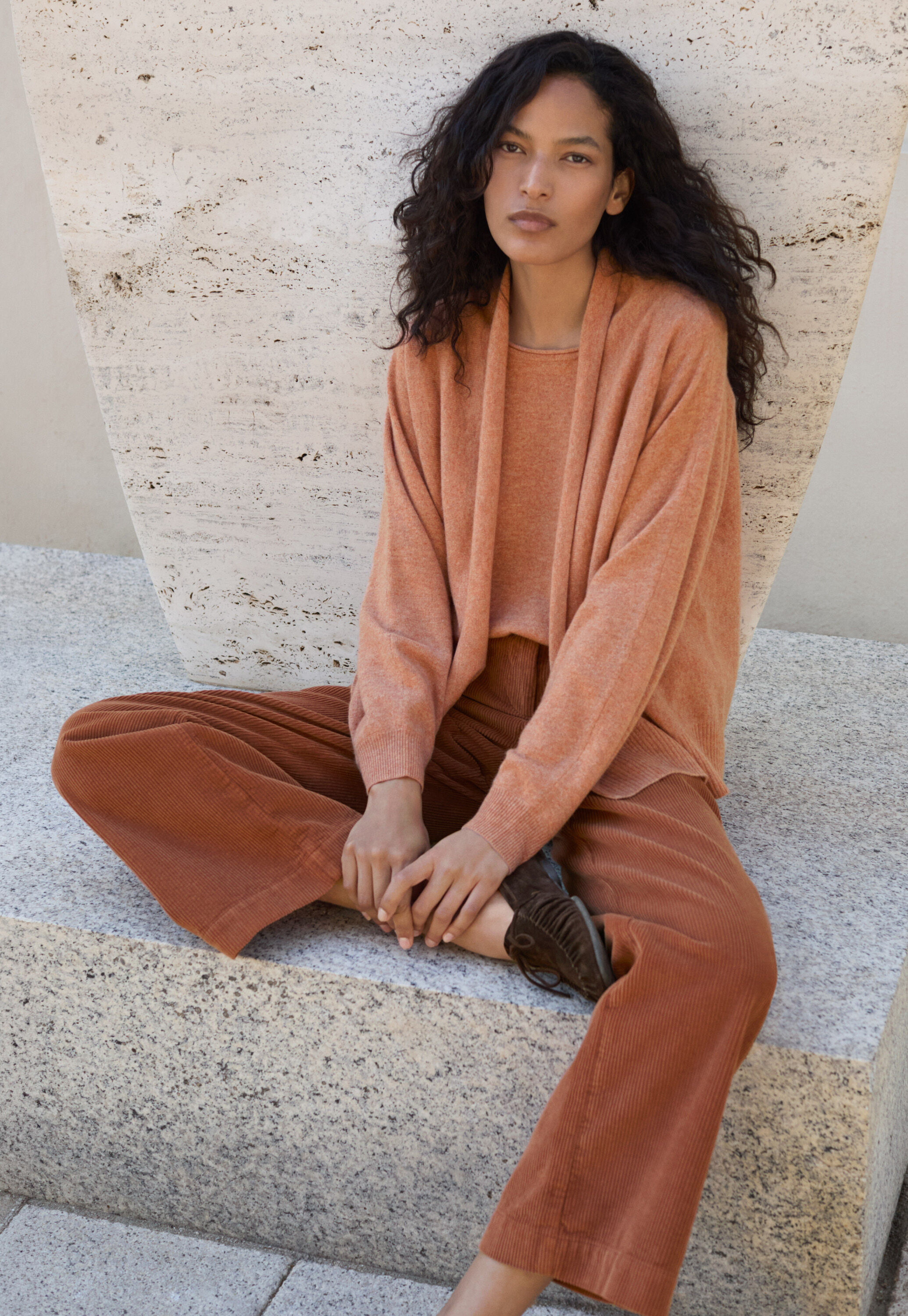 Button-through sweater