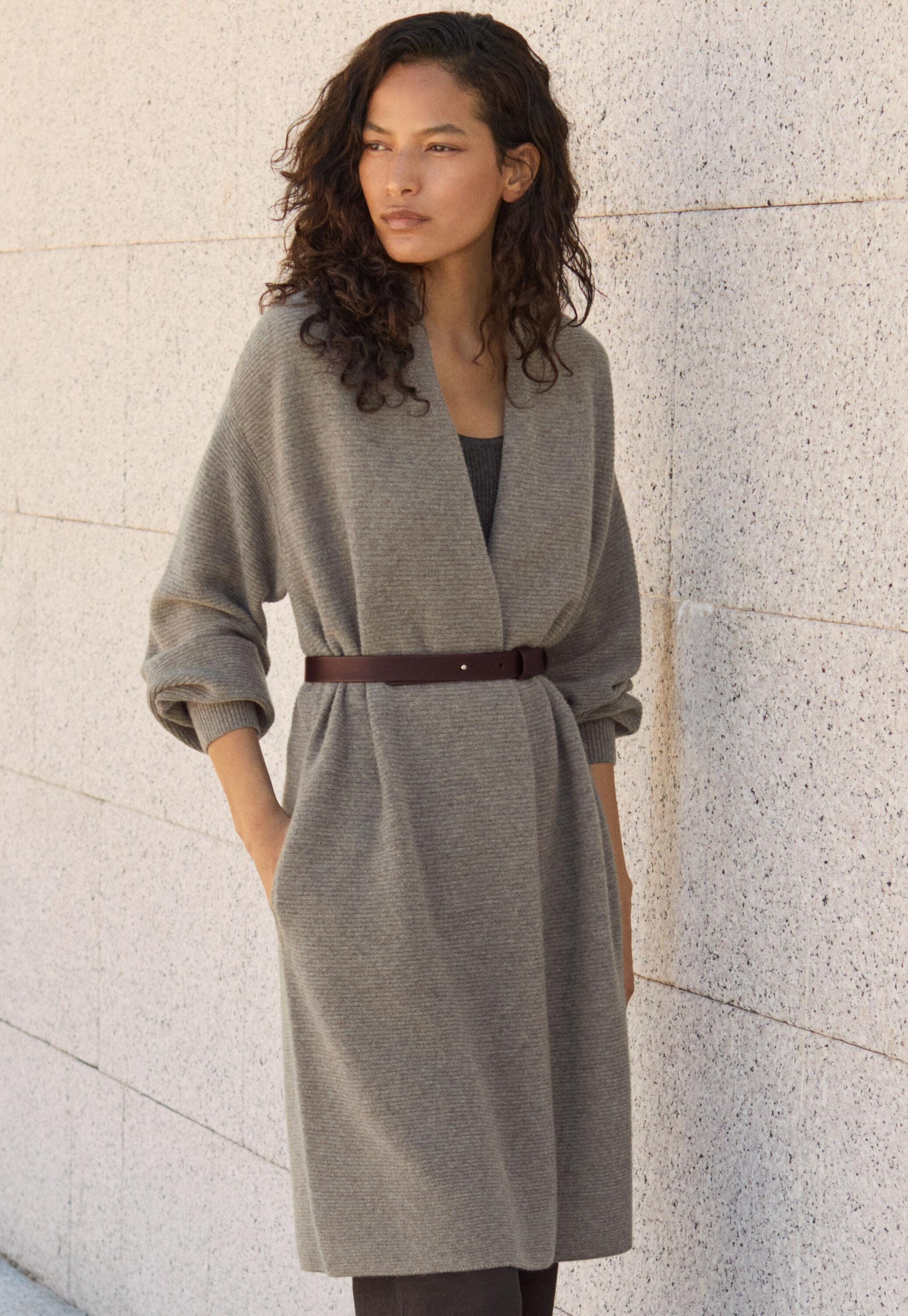 Button-through sweater
