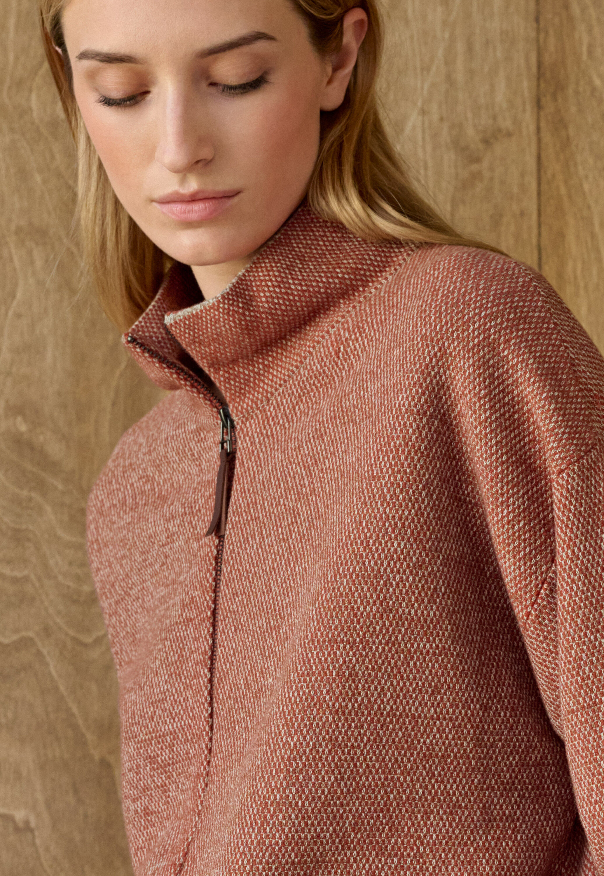 Button-through sweater