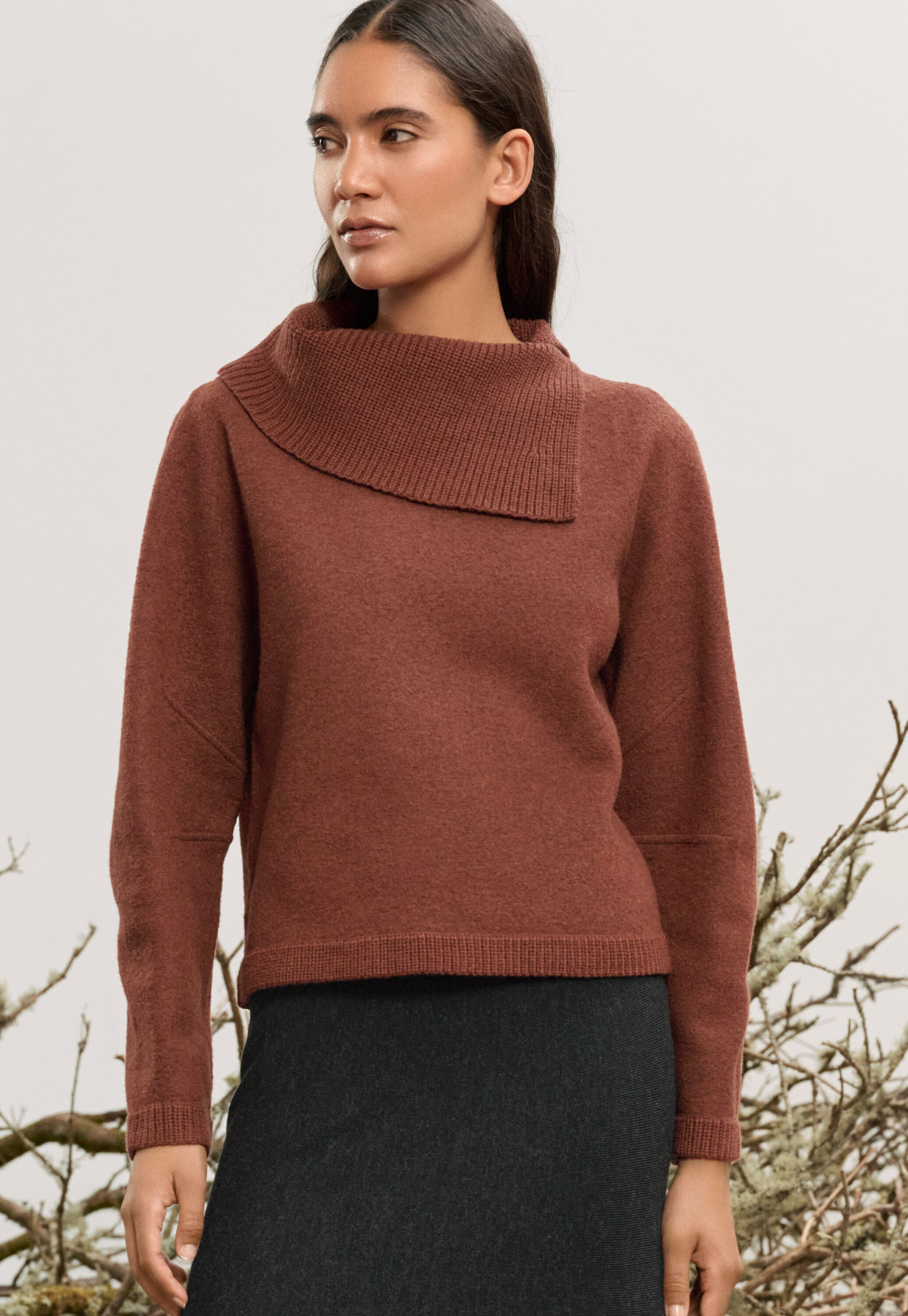 Round-neck sweater