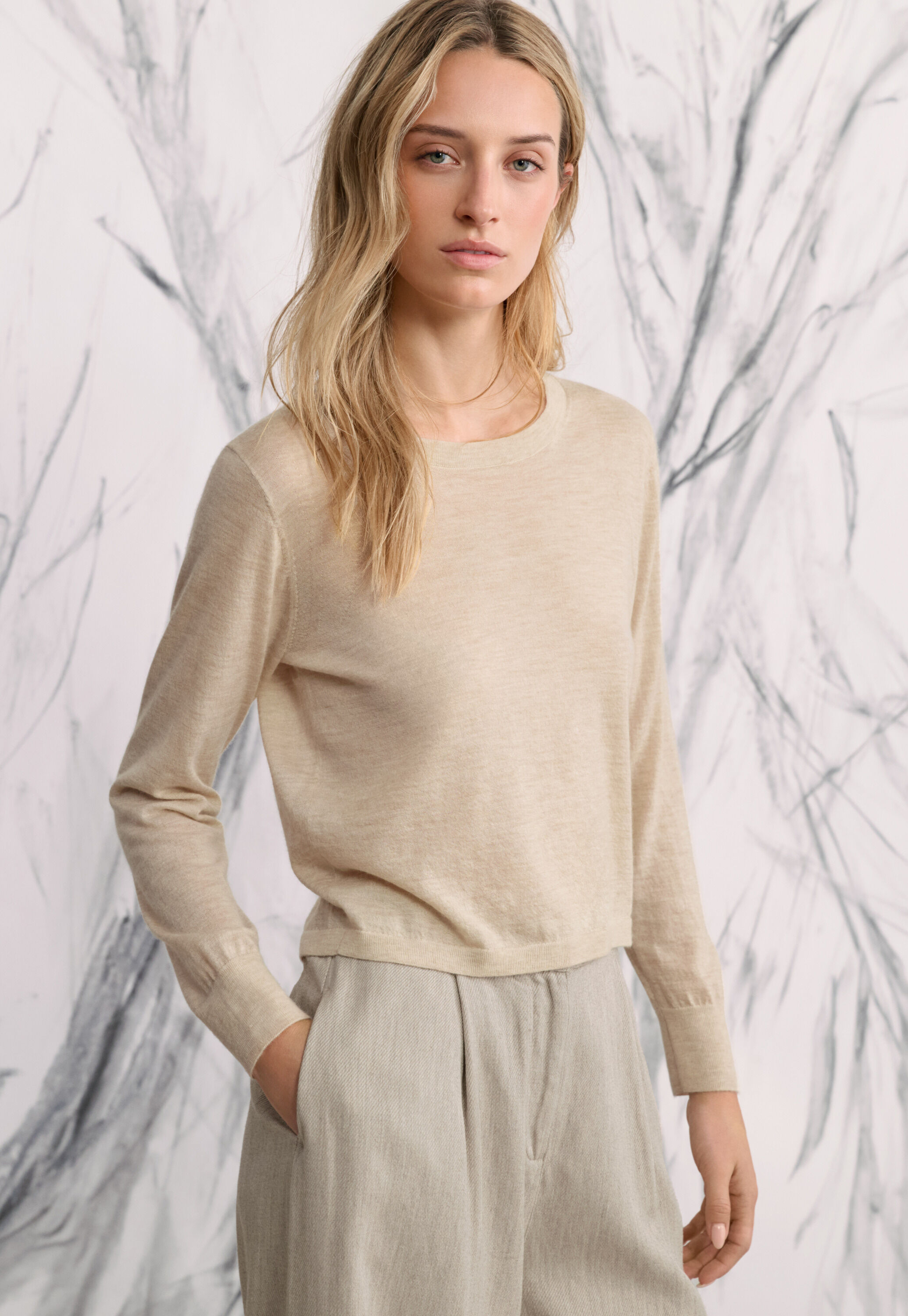 Crew-neck sweater