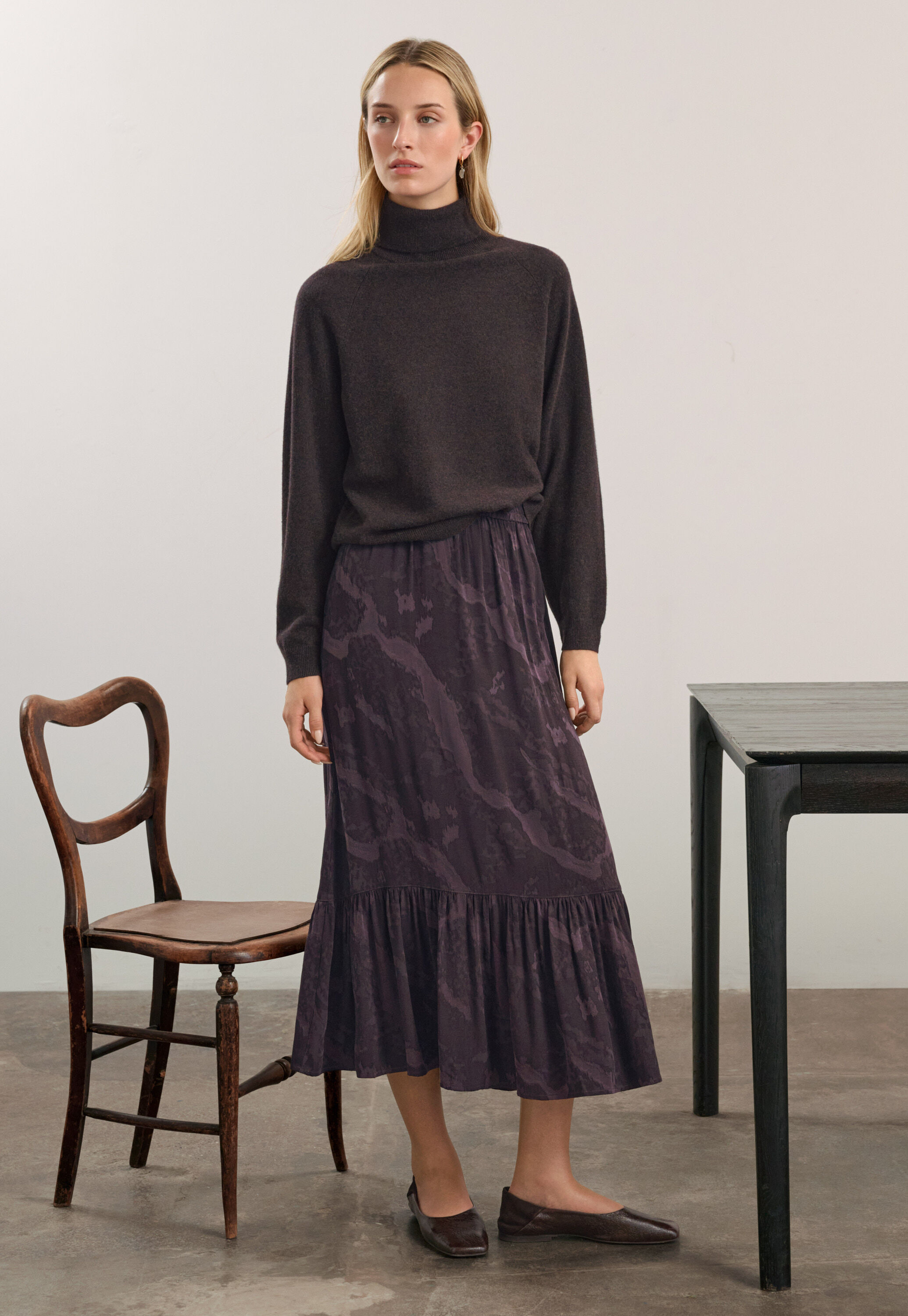 Roll-neck sweater