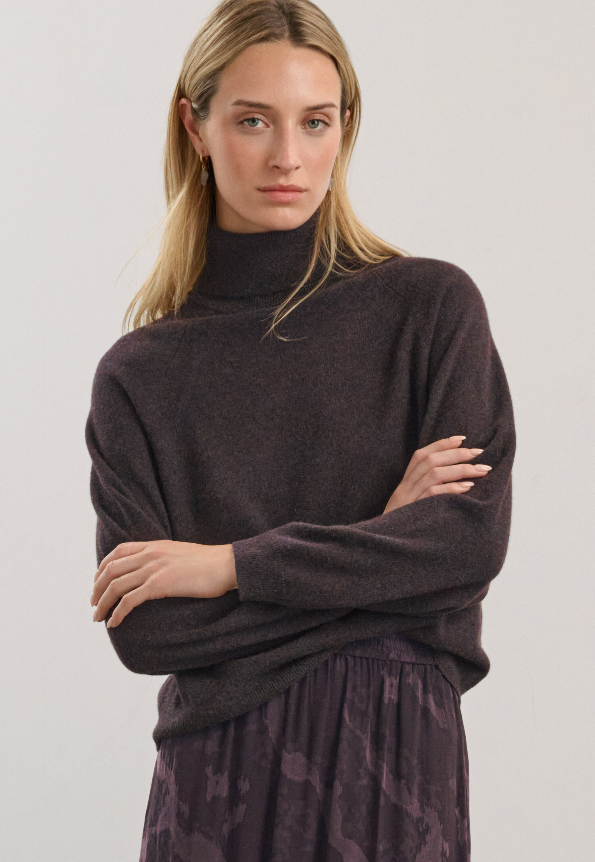 Roll-neck sweater