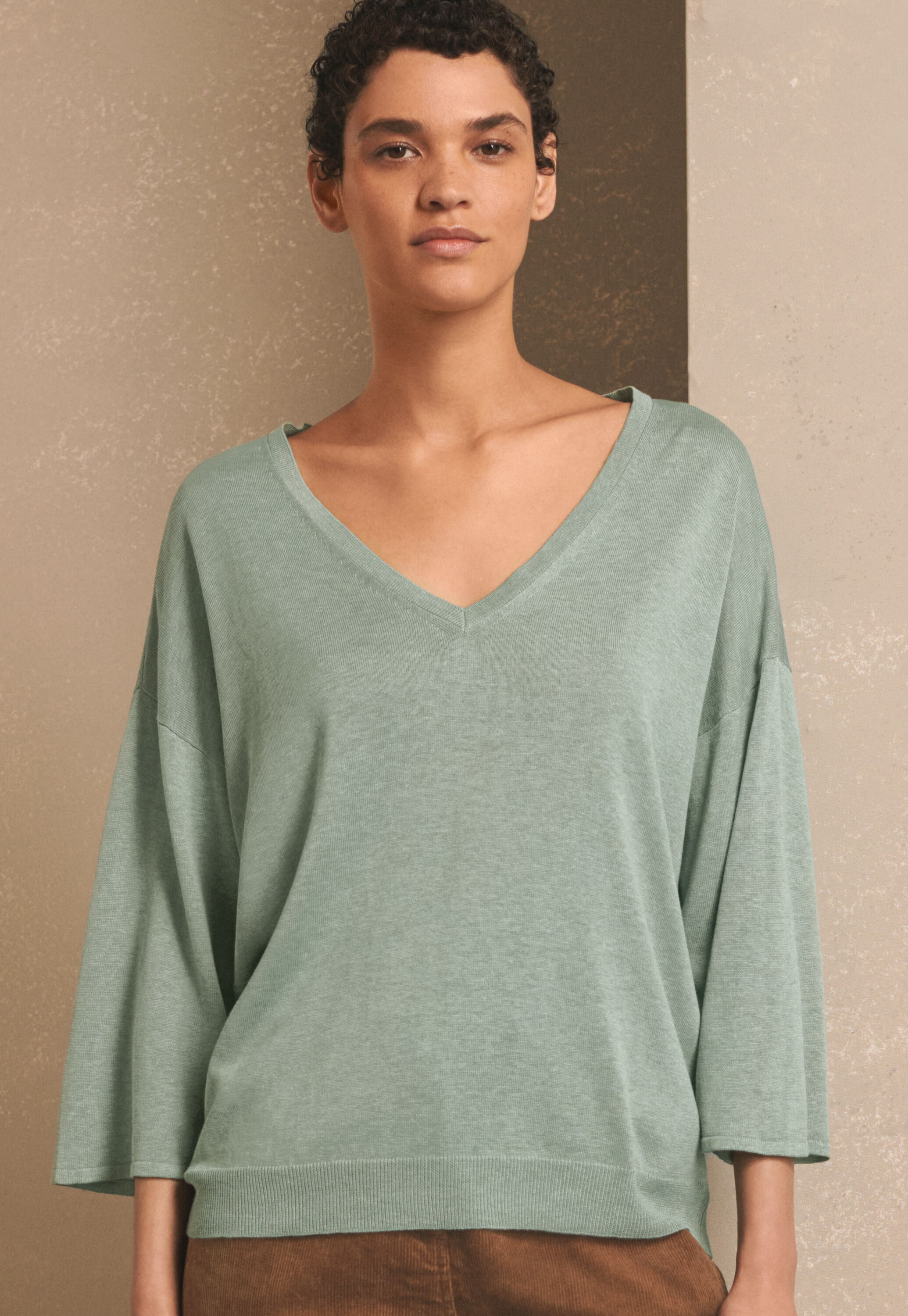 Peplum-detail dress