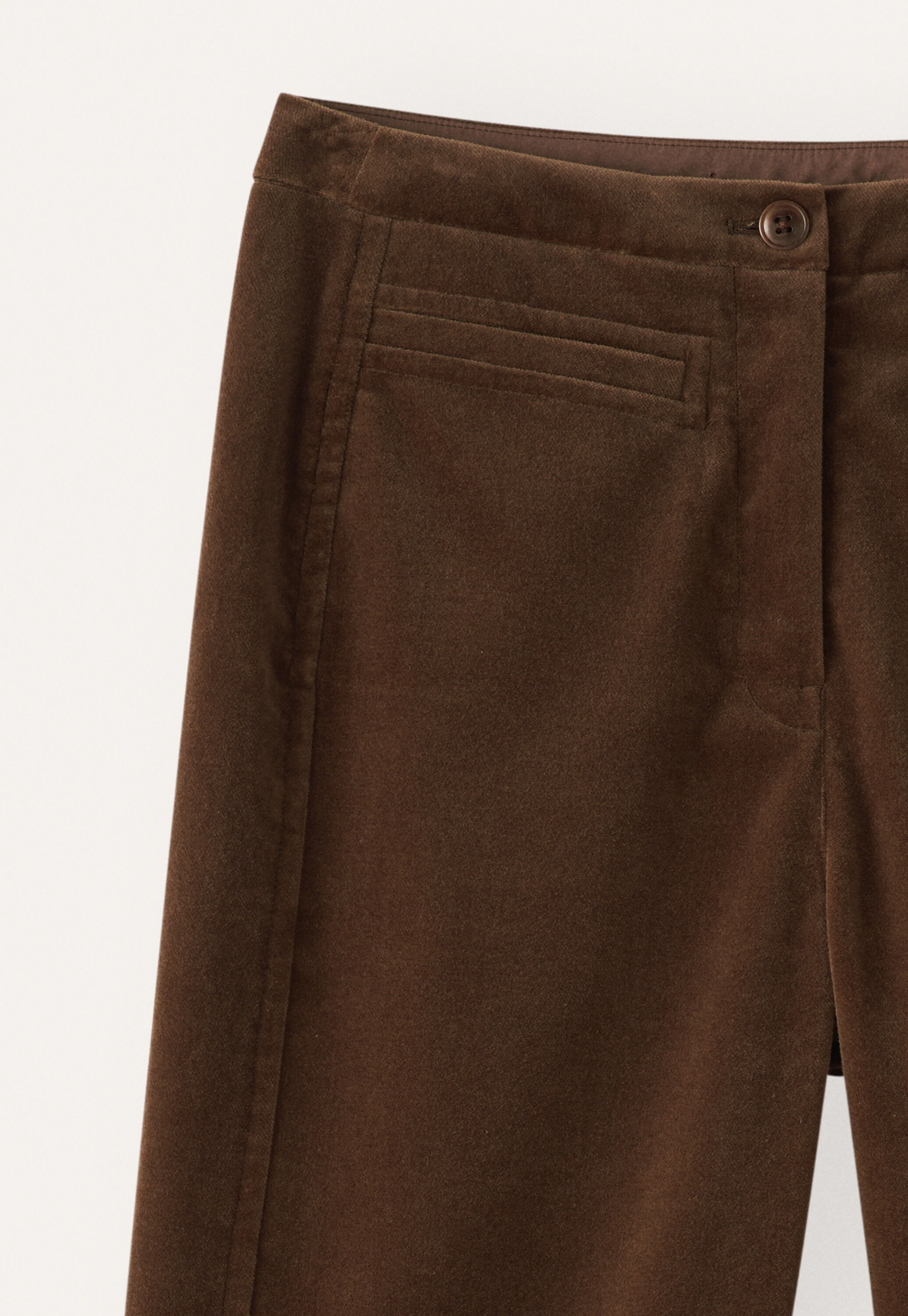 Straight-leg trousers