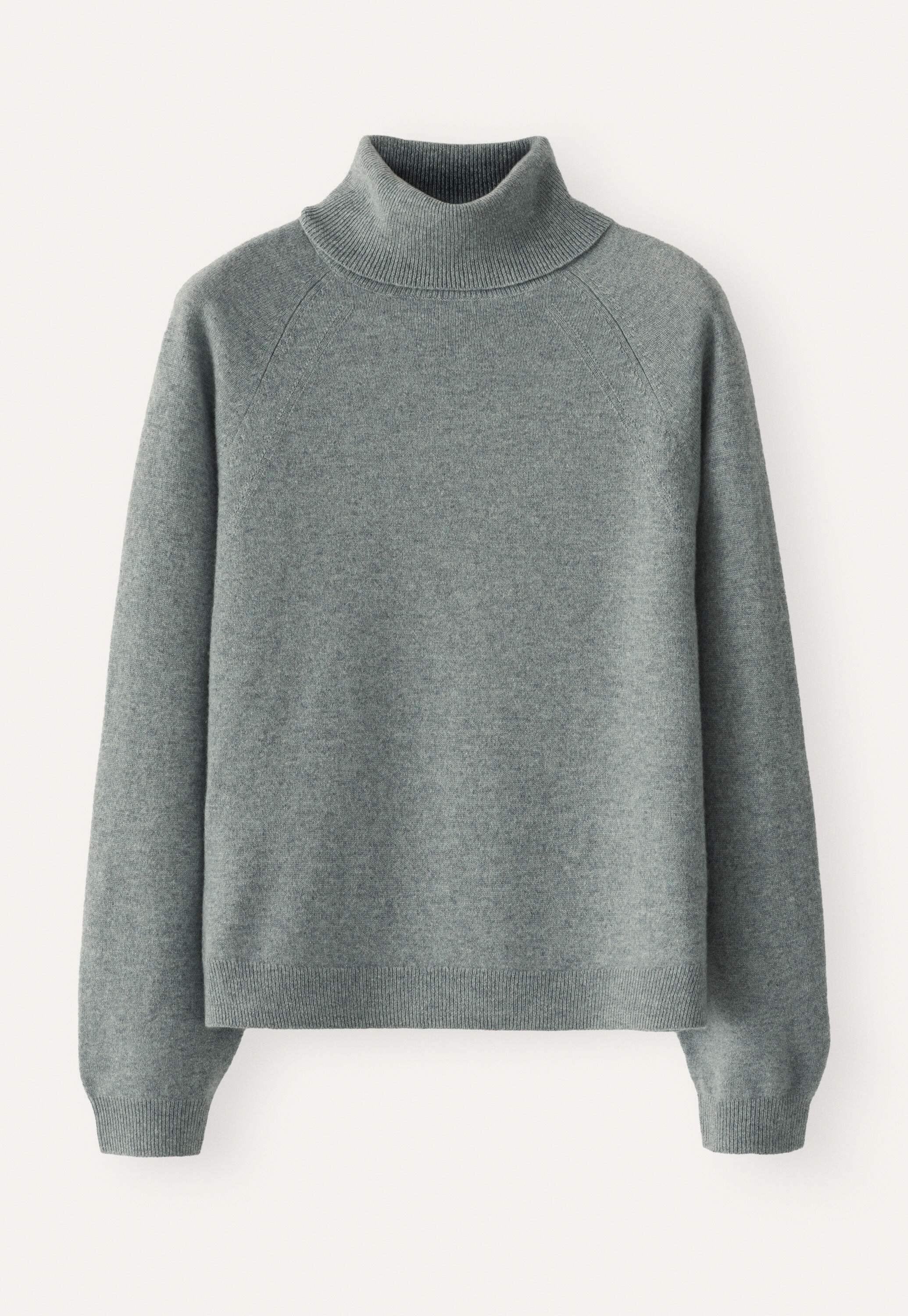 Roll-neck sweater, Lagoon, large