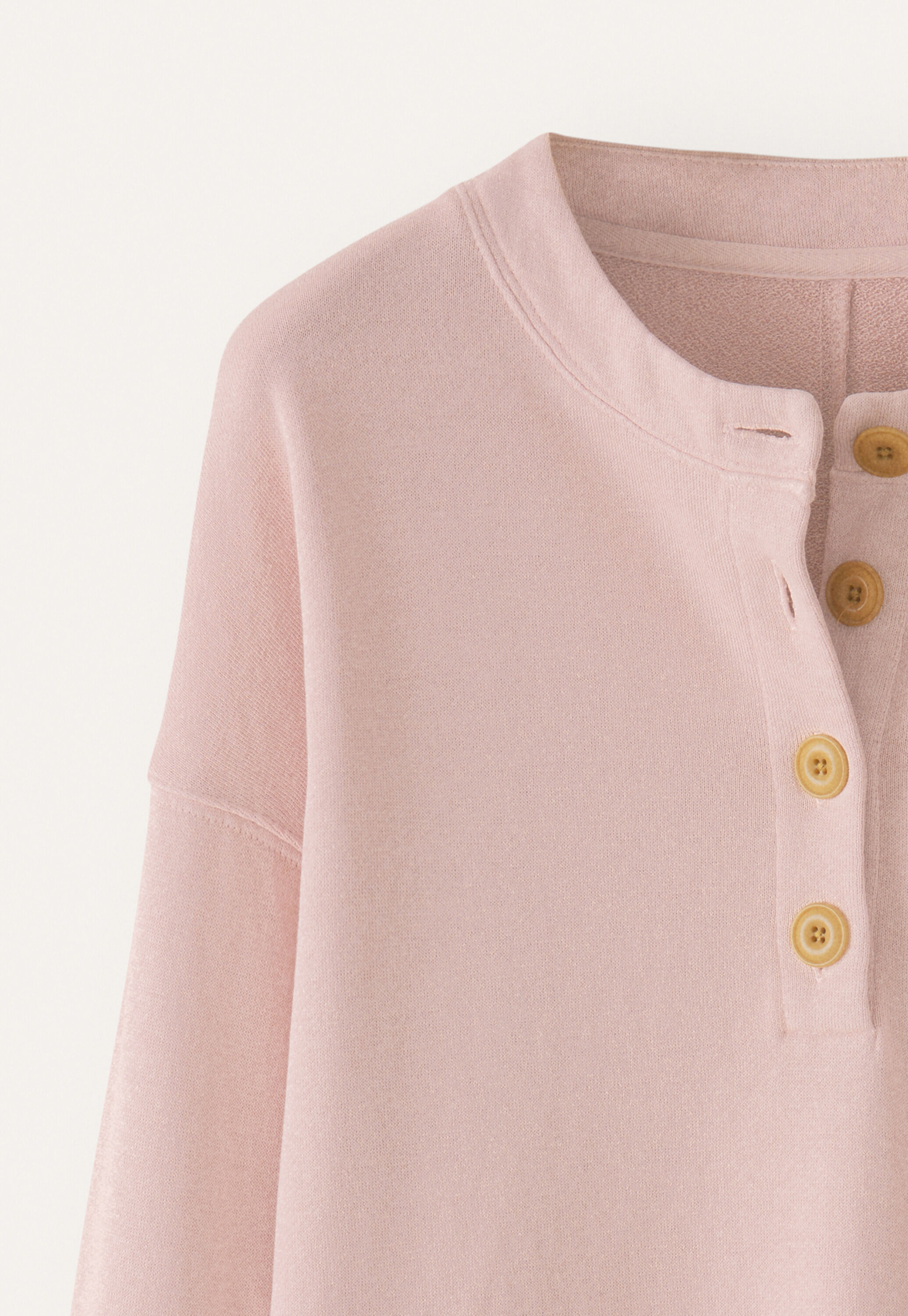Button placket jersey top