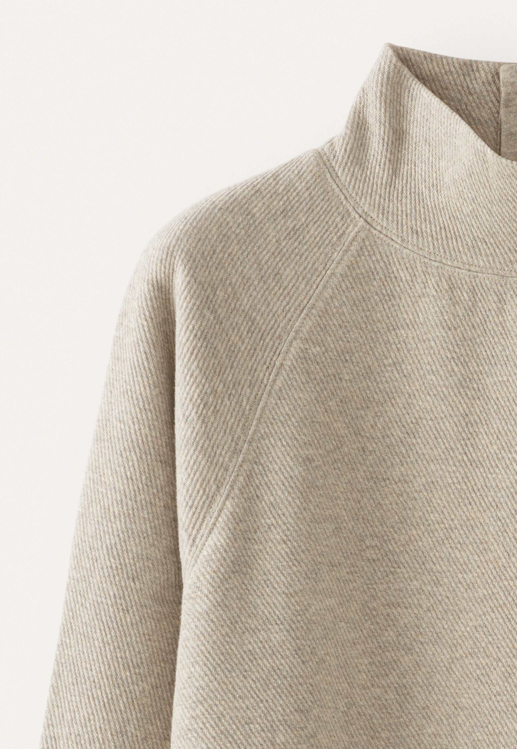 Funnel-neck tunic