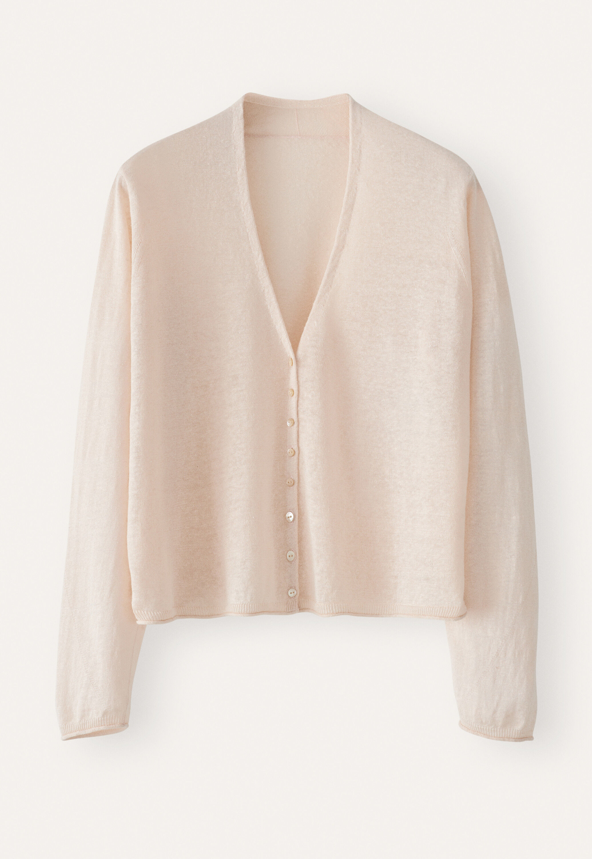 V-neck cardigan