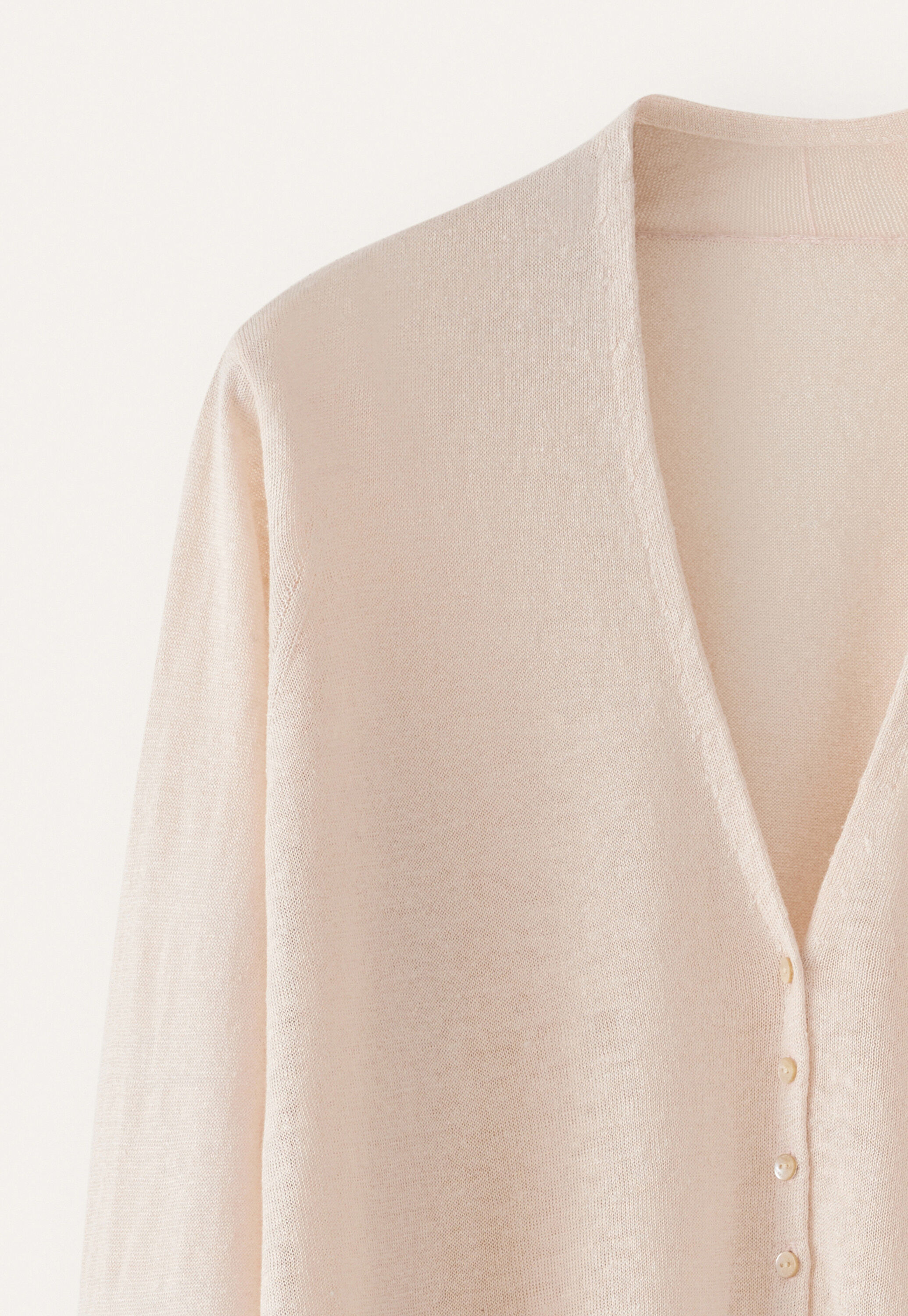 V-neck cardigan