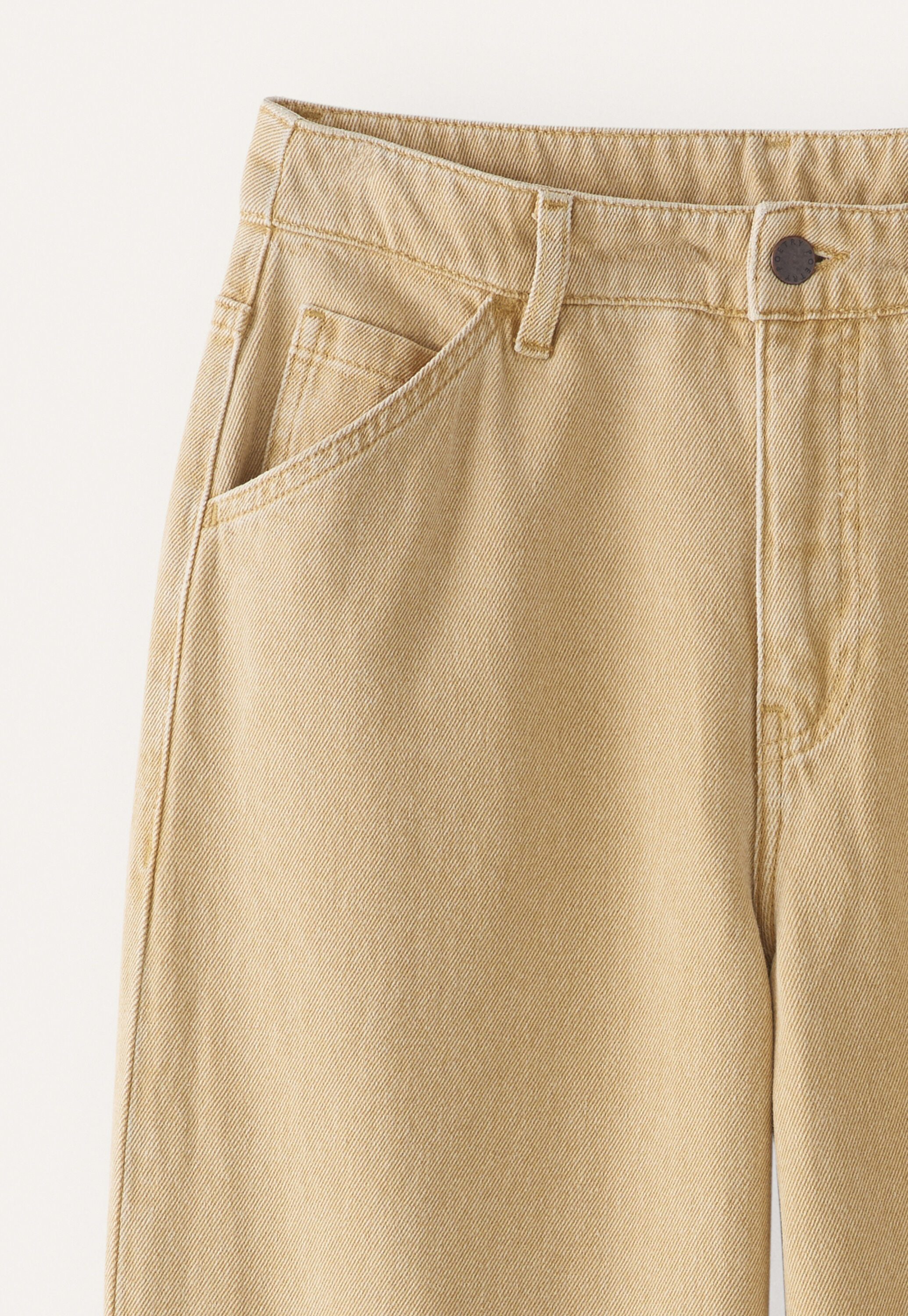 Straight-leg jeans